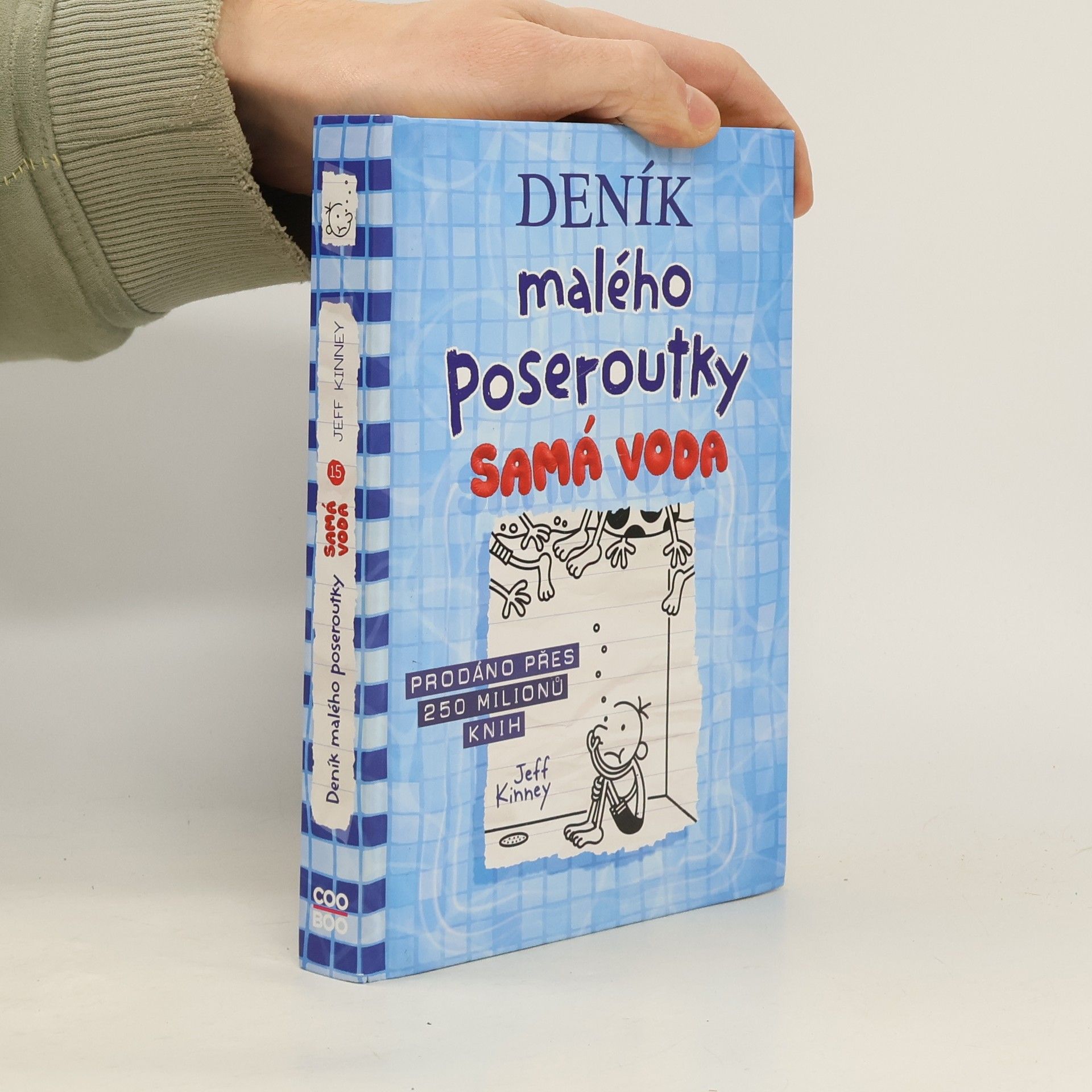 Jeff Kinney Deník malého poseroutky 15. Samá voda