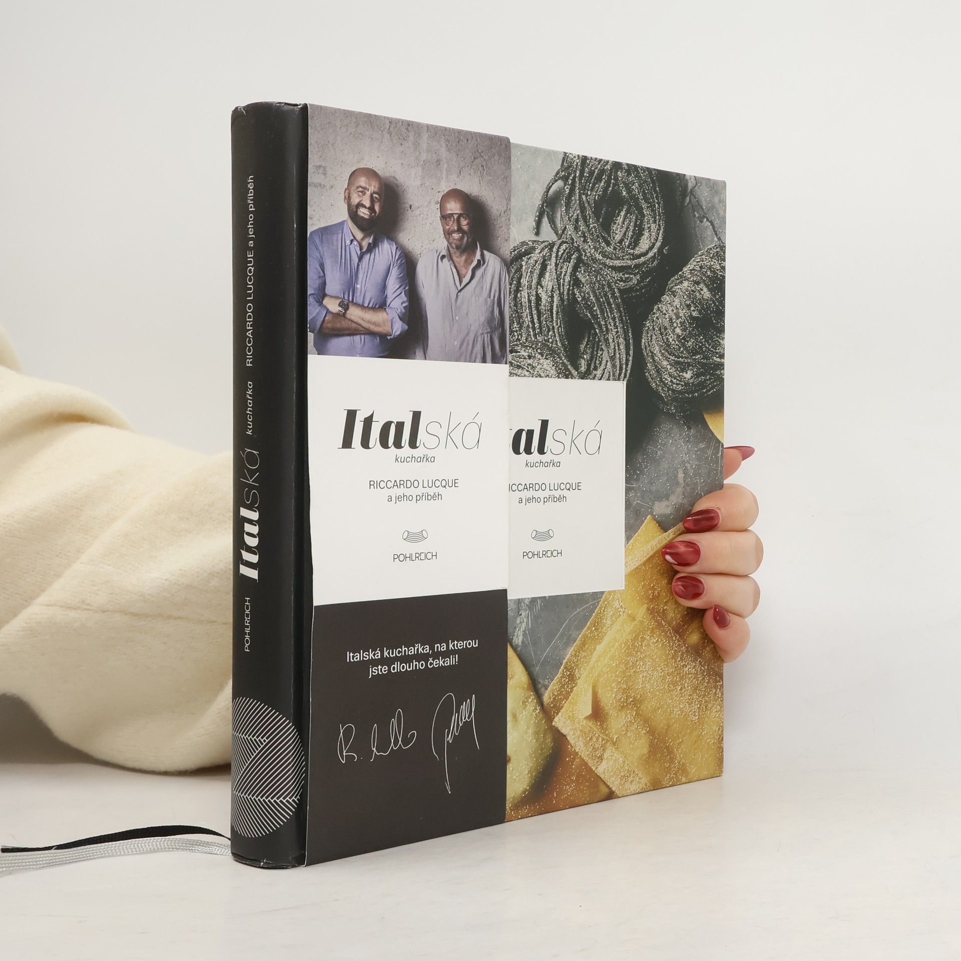 Italská kuchařka. Riccardo Locque a jeho příběh