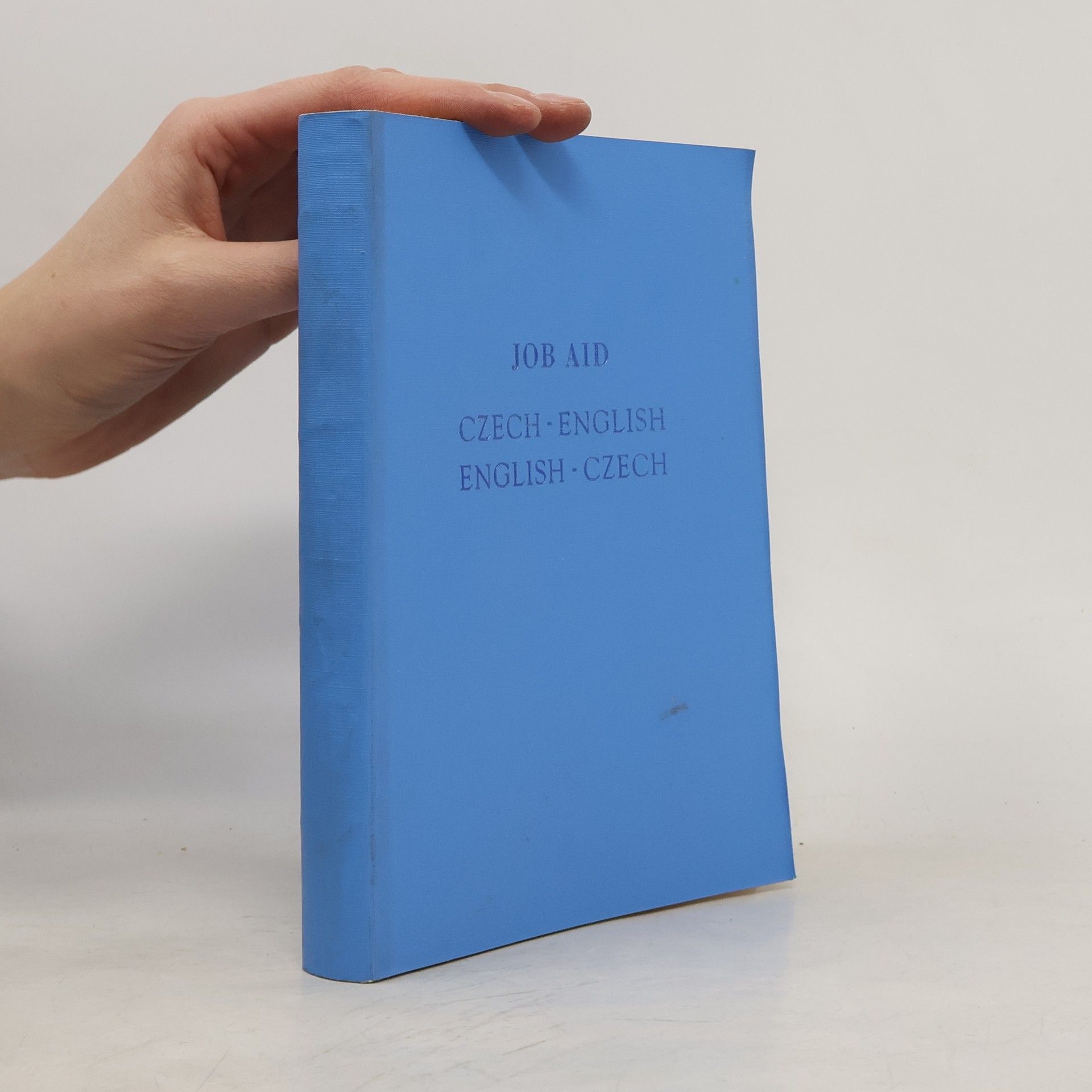Autorenkollektiv Job Aid. Czech-English, English-Czech