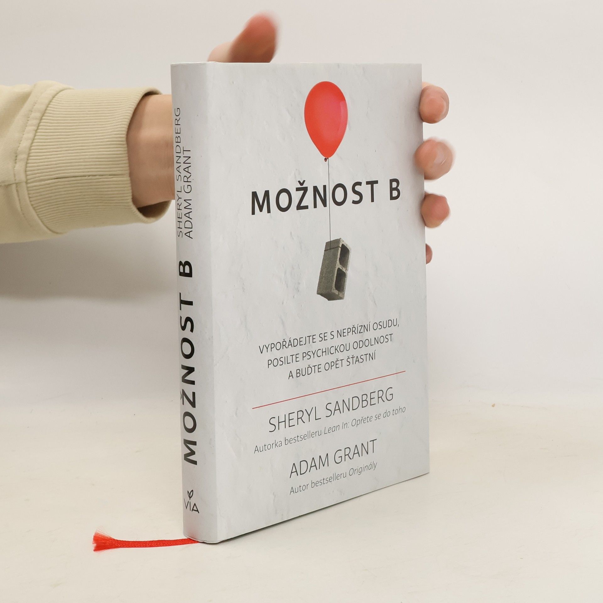 Sheryl Sandberg Možnost B: Vypořádejte se s nepřízní osudu, posilte psychickou odolnost a buďte opět šťastní