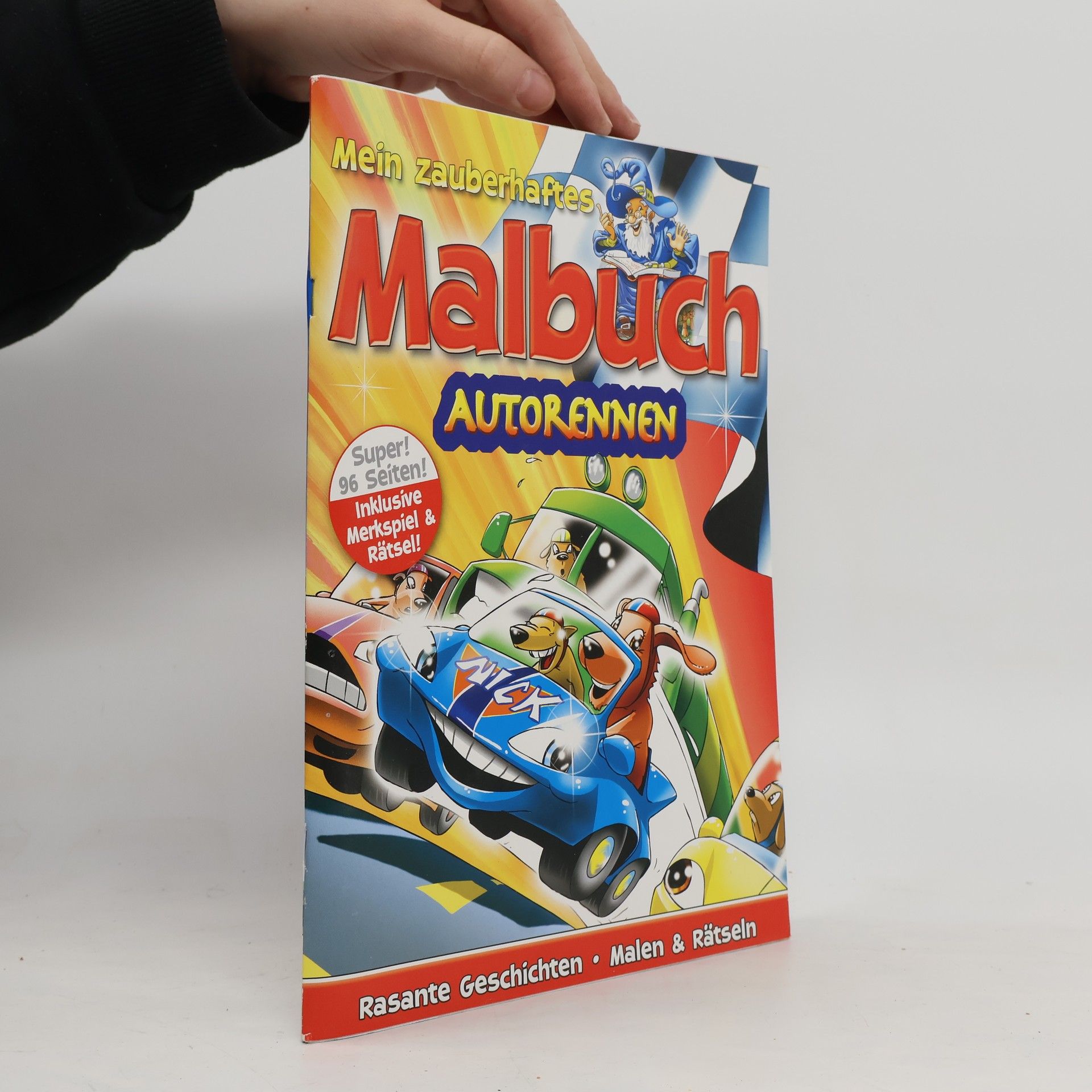 Collectif d'auteurs Mein zauberhaftes Malbuch Autorennen