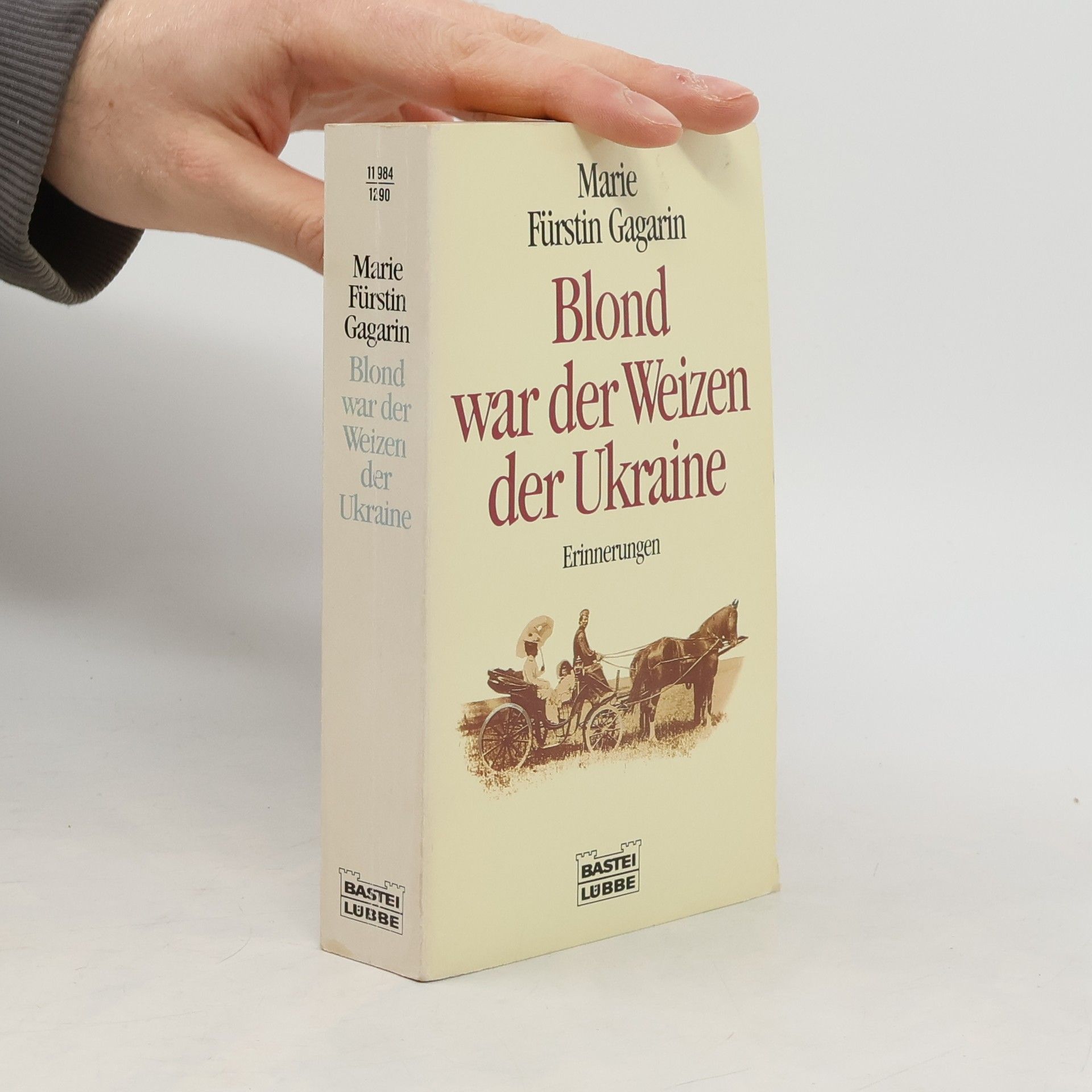 Marie Gagarin Blond war der Weizen der Ukraine