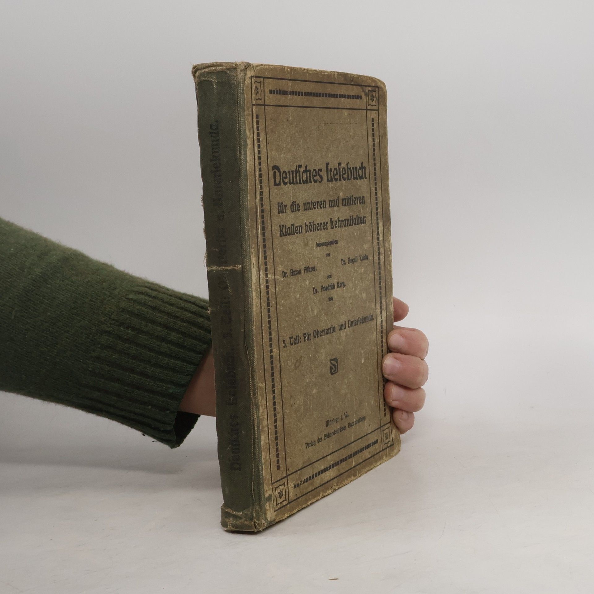 Deutsches Lesebuch für die unteren und mittleren Klassen höherer Lehranstalten