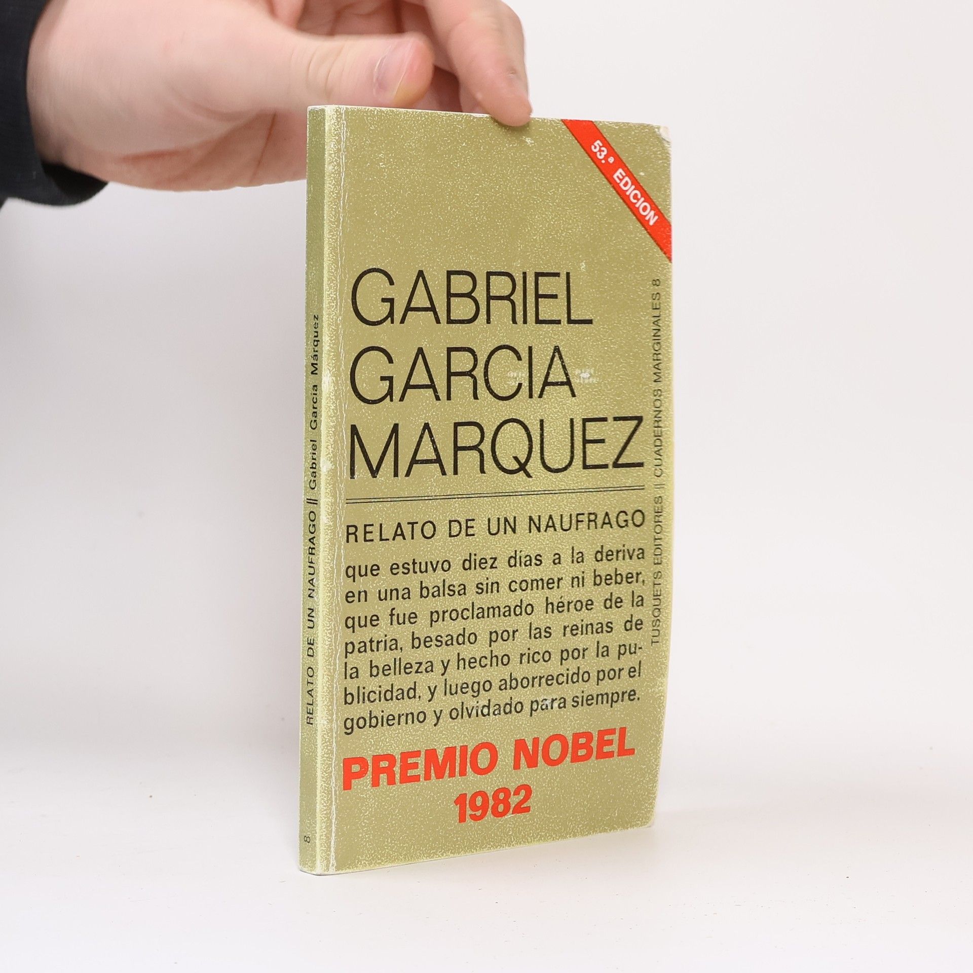 Gabriel García Márquez Relato de un naufrago