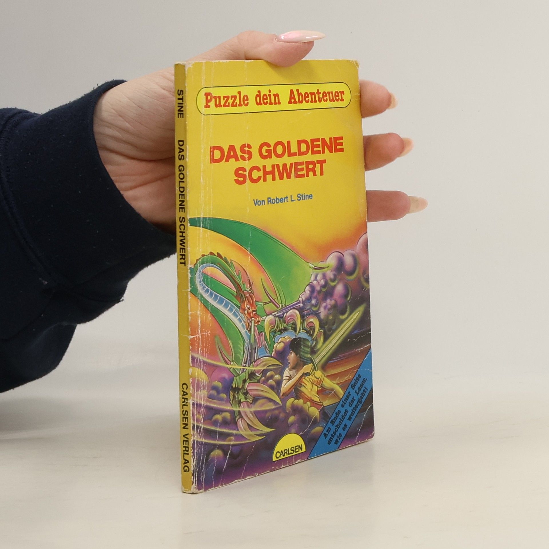 R. L. Stine Puzzle dein Abenteuer. Das goldene Schwert.