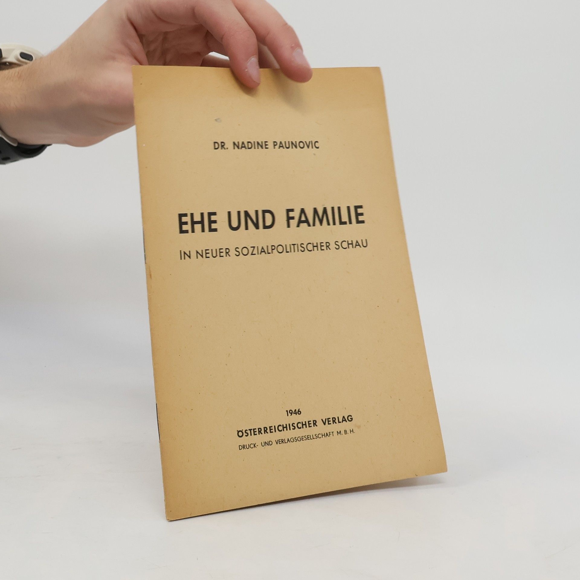 Nadine Paunovic Ehe und Familie in neuer sozialpolitischer Schau