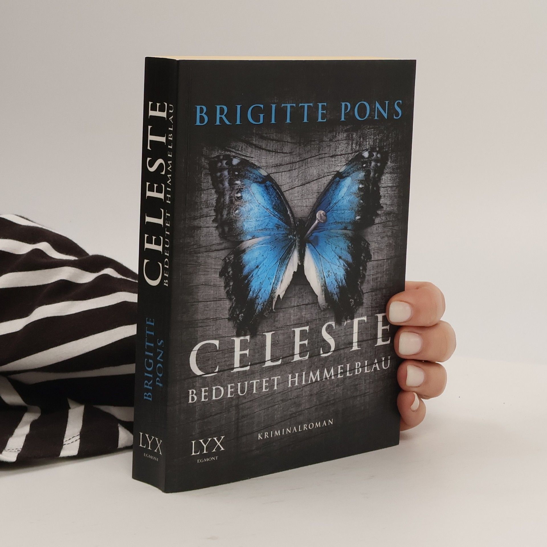 Brigitte Pons Celeste bedeutet Himmelblau