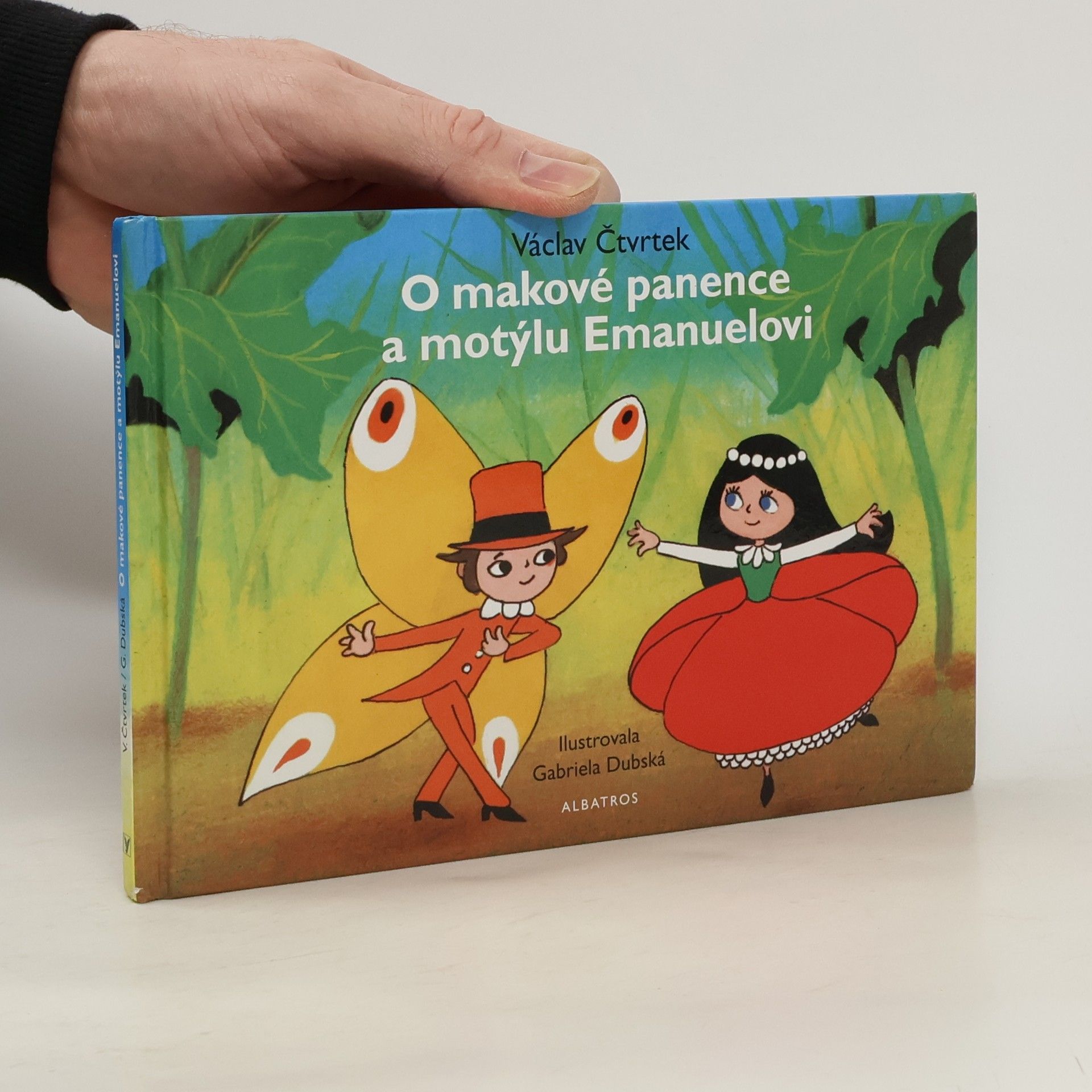 O makové panence a motýlu Emanuelovi