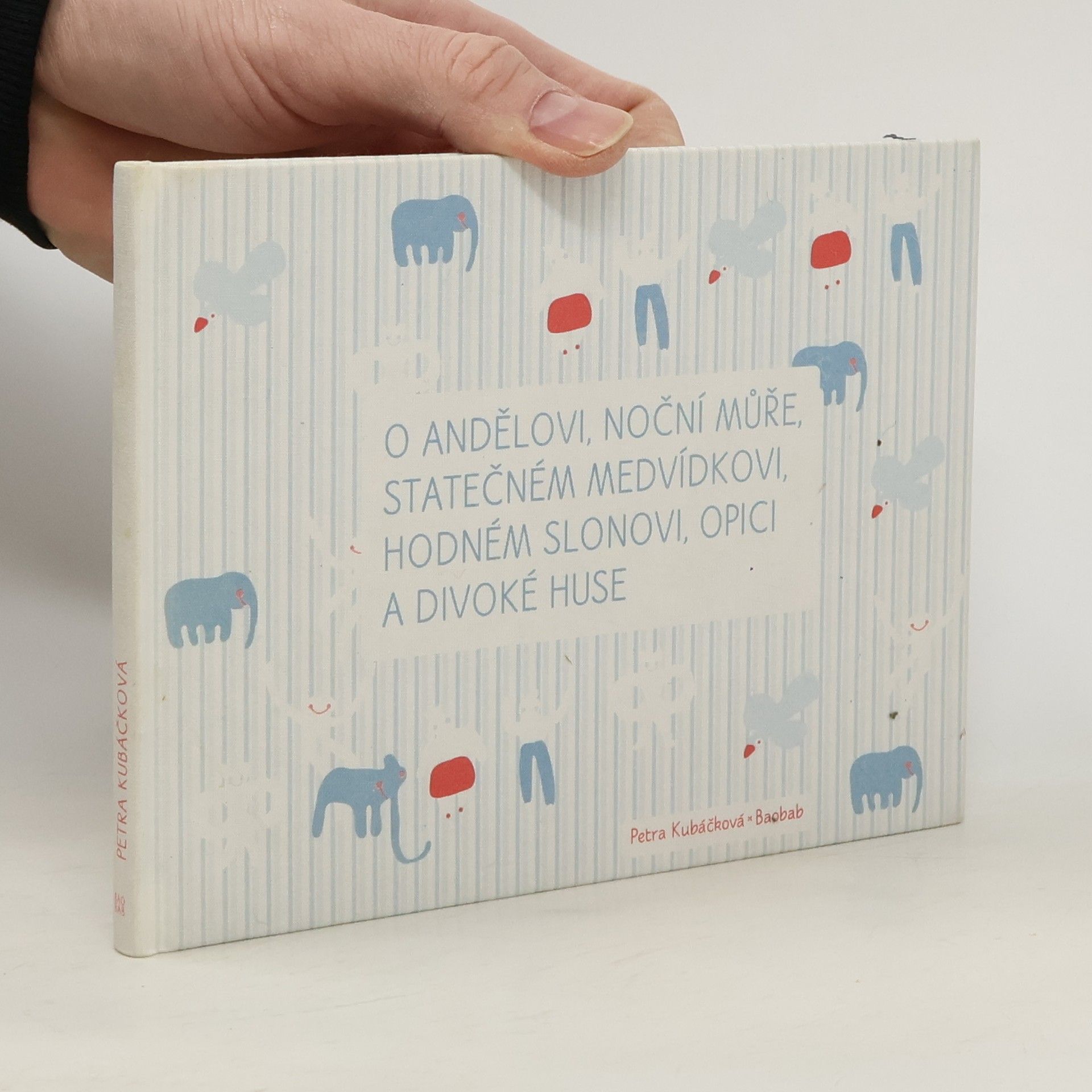 Petra Kubáčková O andělovi, noční můře, statečném medvídkovi, hodném slonovi, opici a divoké huse