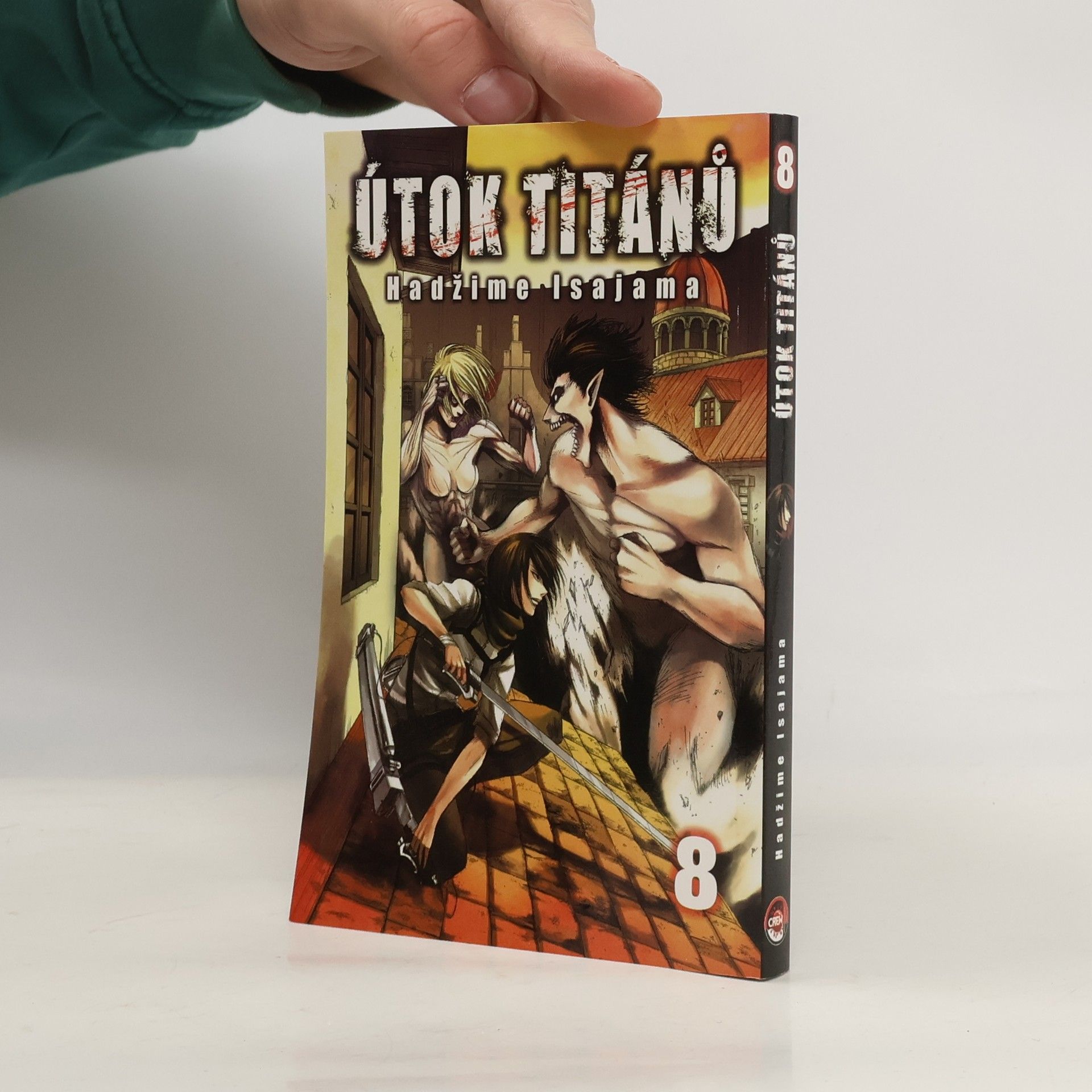 Hajime Isayama Útok titánů. 8