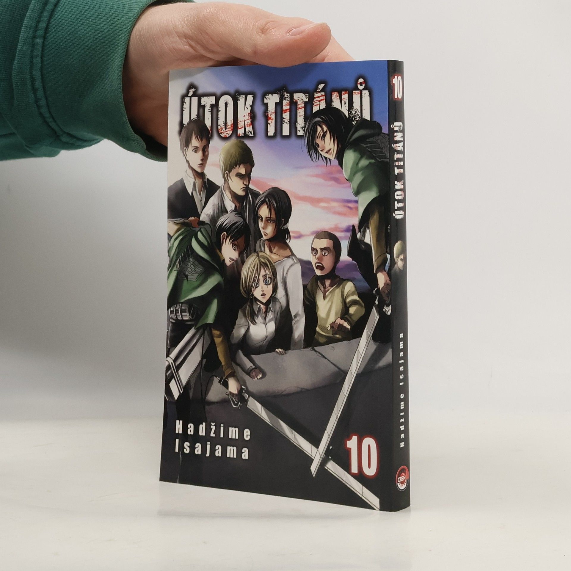 Hajime Isayama Útok titánů. 10