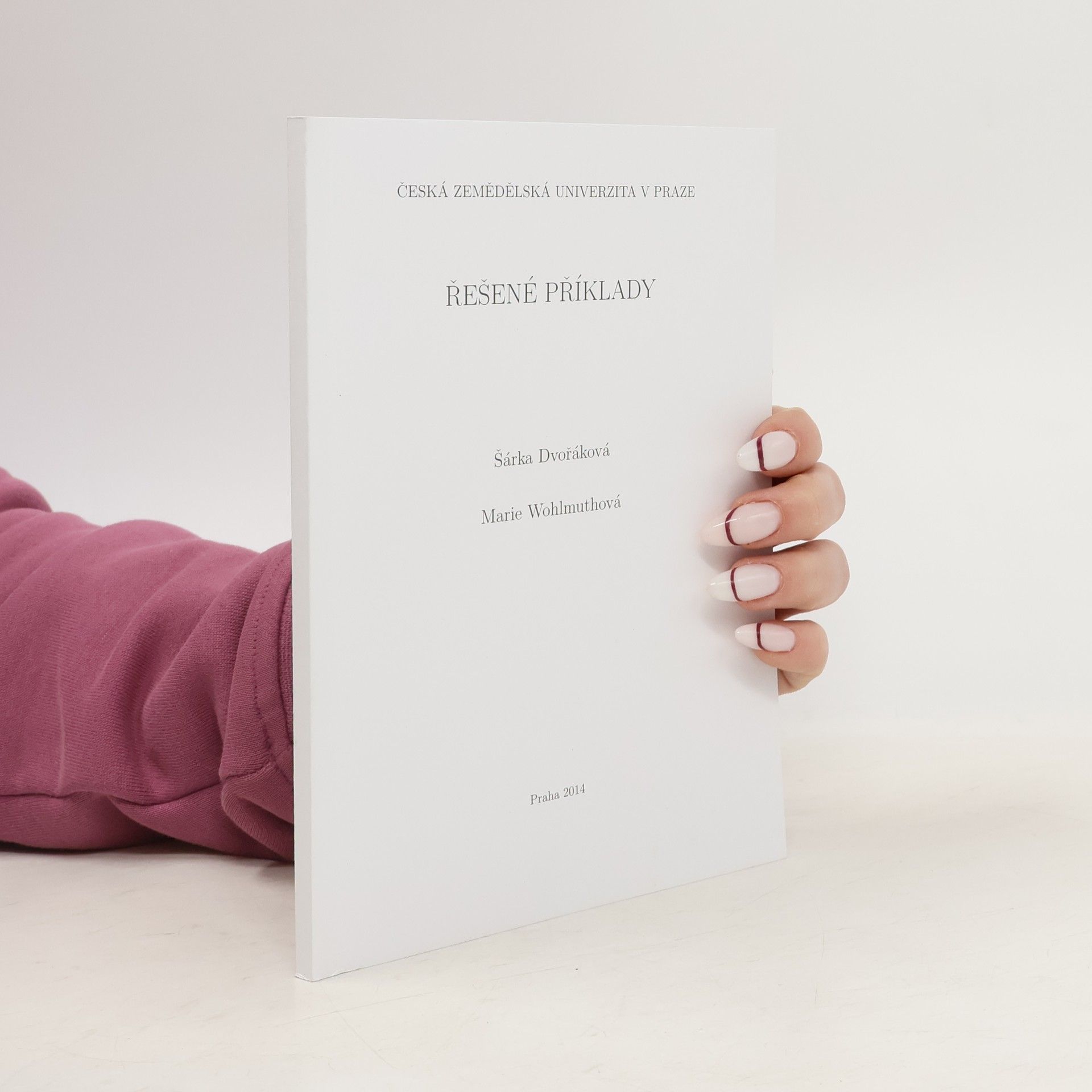Šárka Dvořáková Řešené příklady