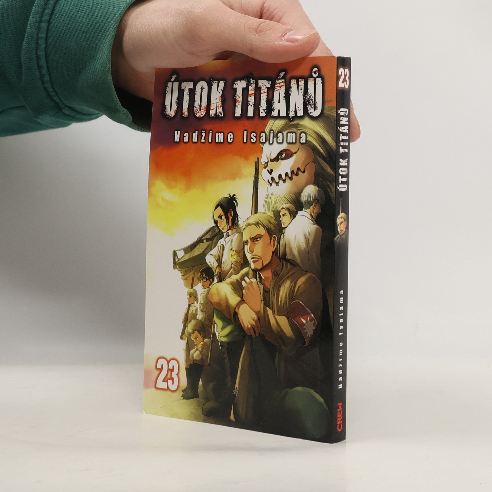 Hajime Isayama Útok titánů 23