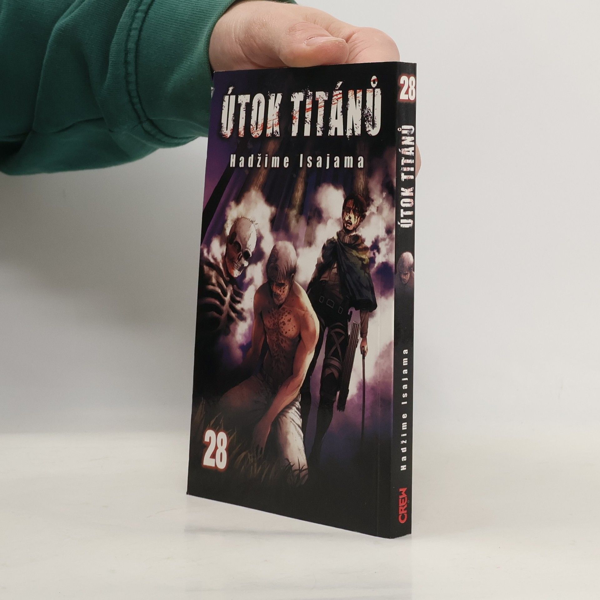 Hajime Isayama Útok titánů. 28