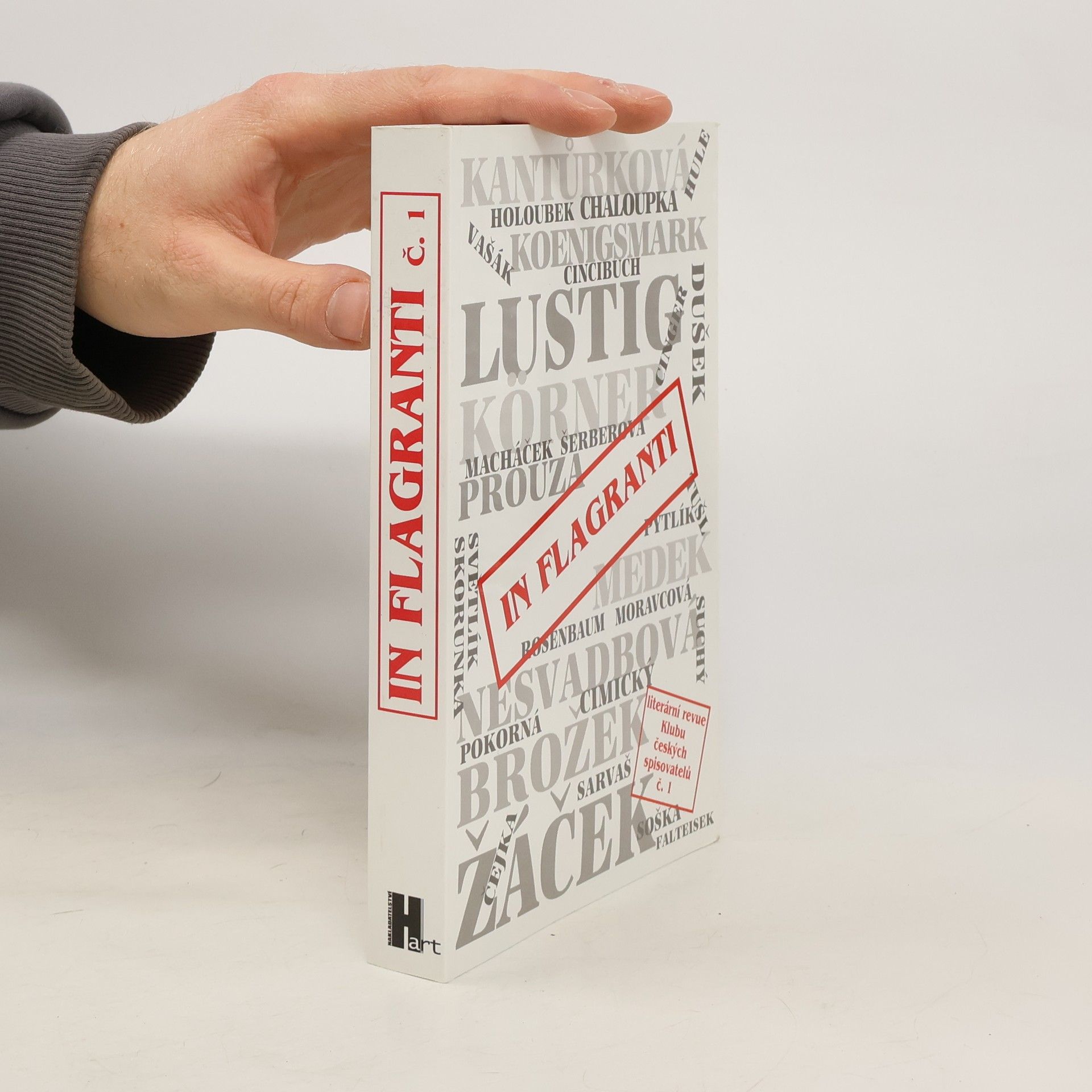 Various authors In flagranti : literární revue Klubu českých spisovatelů. Číslo 1.