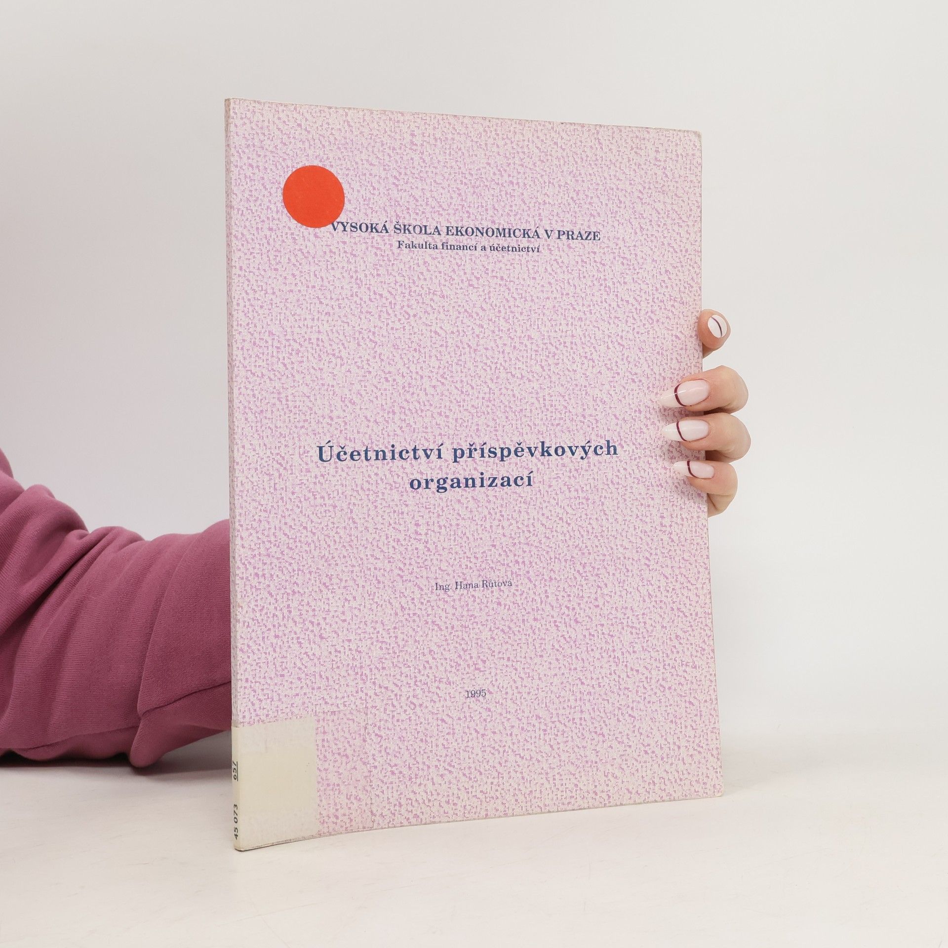 Hana Růžová Účetnictví příspěvkových organizací