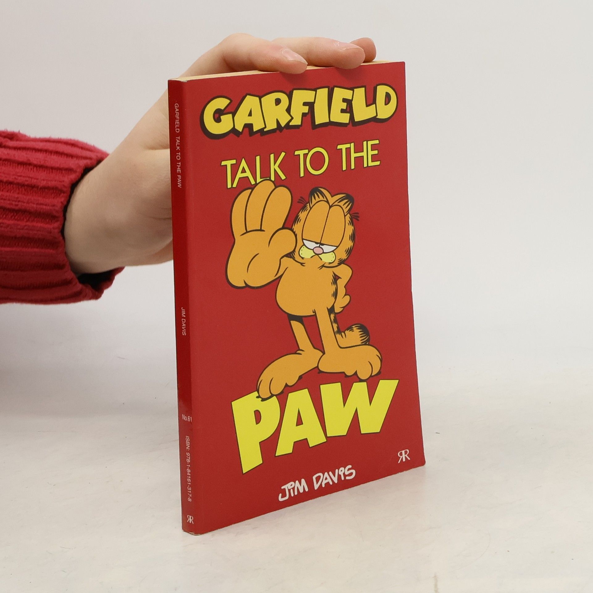 Jim Davis Garfield. Talk to the Paw
