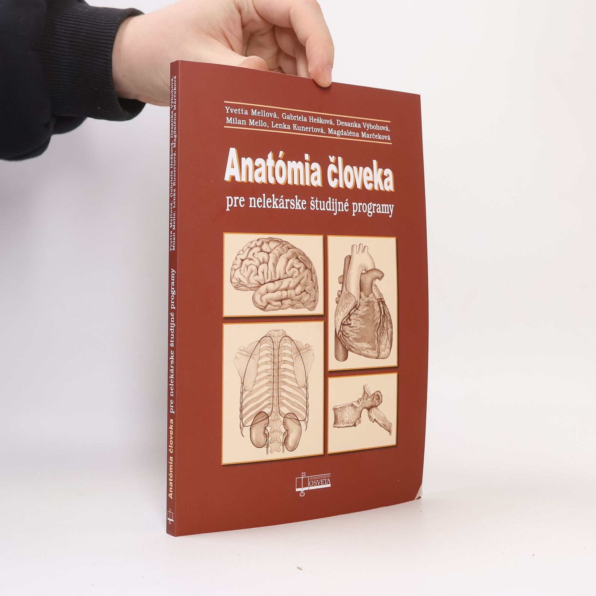 Autorenkollektiv Anatómia človeka. Pre nelekárske študijné programy