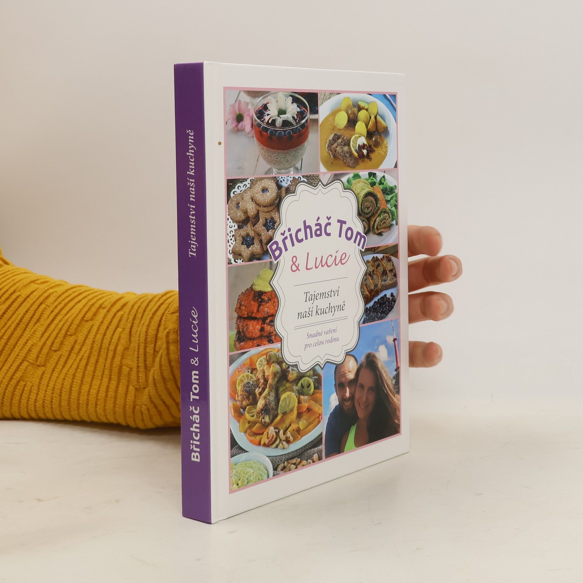 Tomáš Kosačík Břicháč Tom & Lucie. Tajemství naší kuchyně