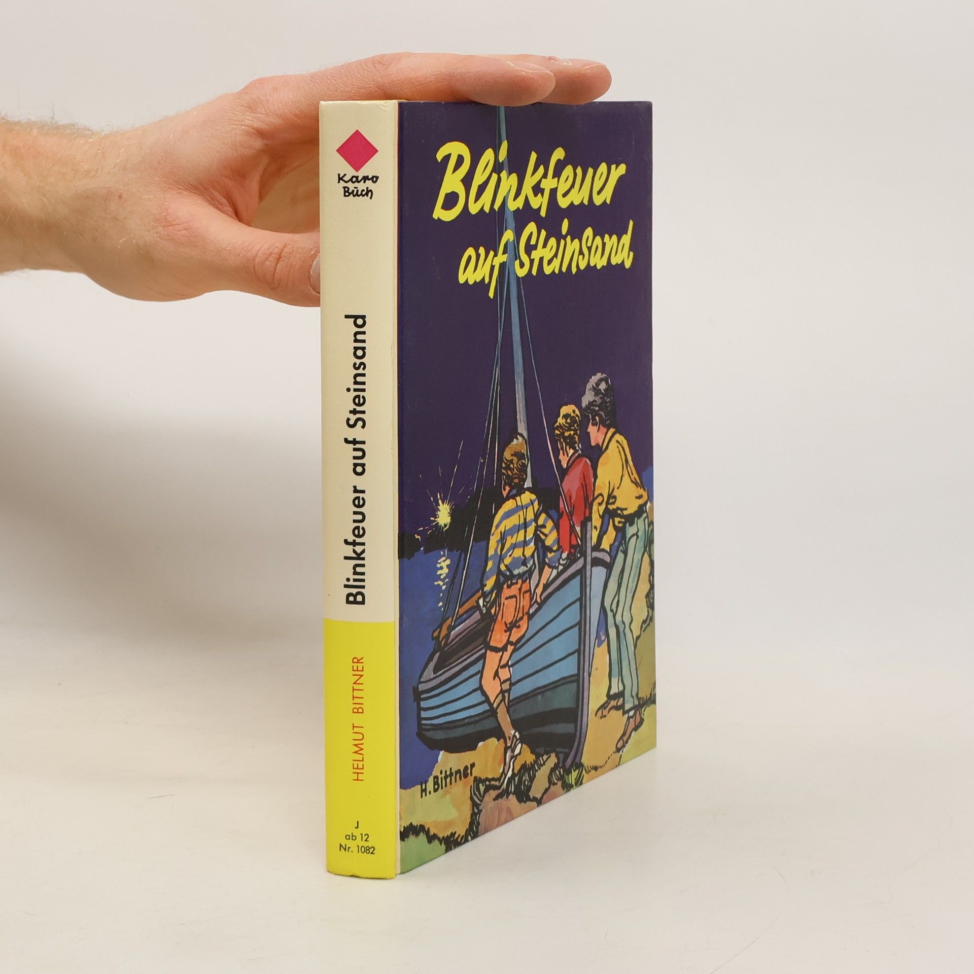 Blinkfeuer auf Steinsand