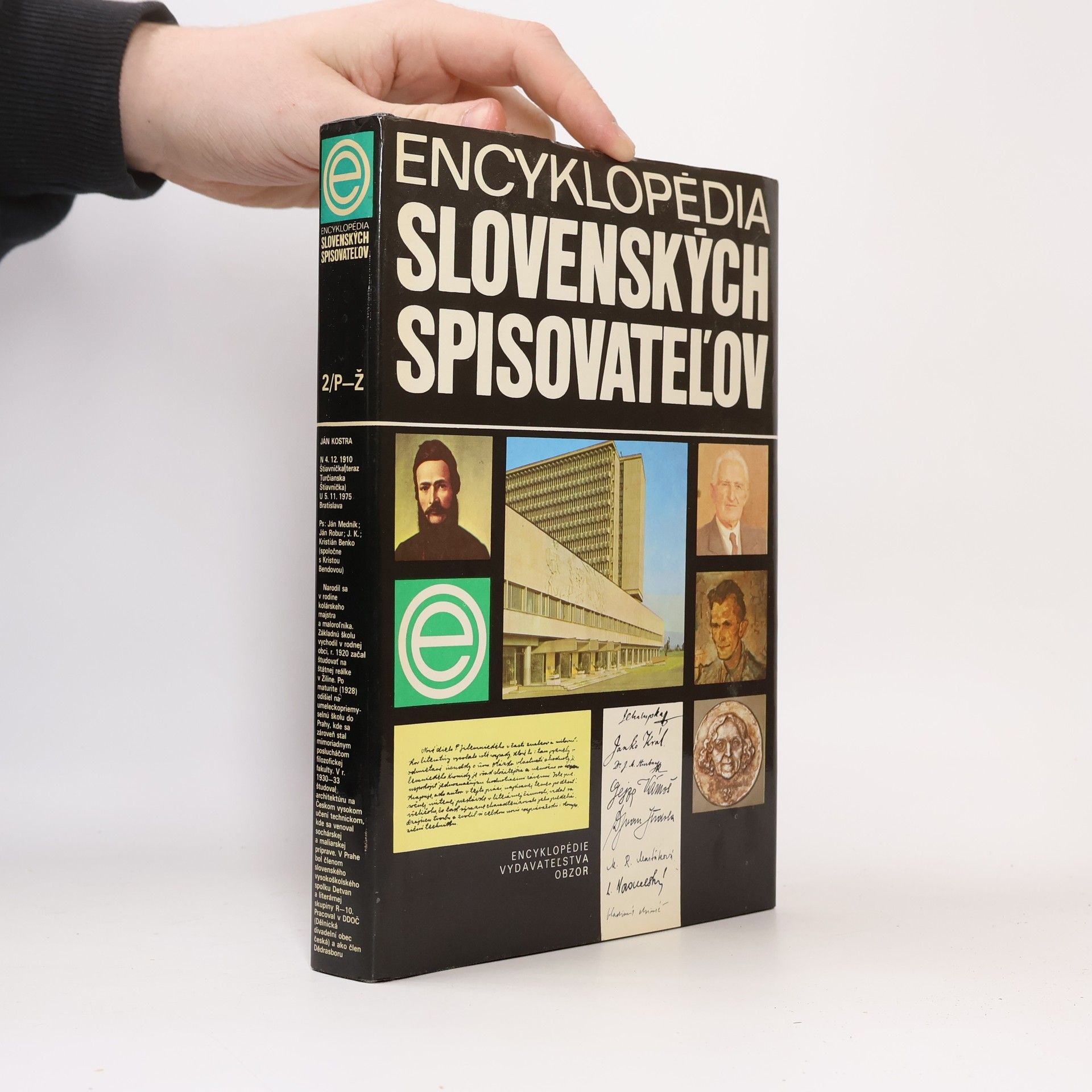 Encyklopédia slovenských spisovateľov. 2. zväzok P-Ž