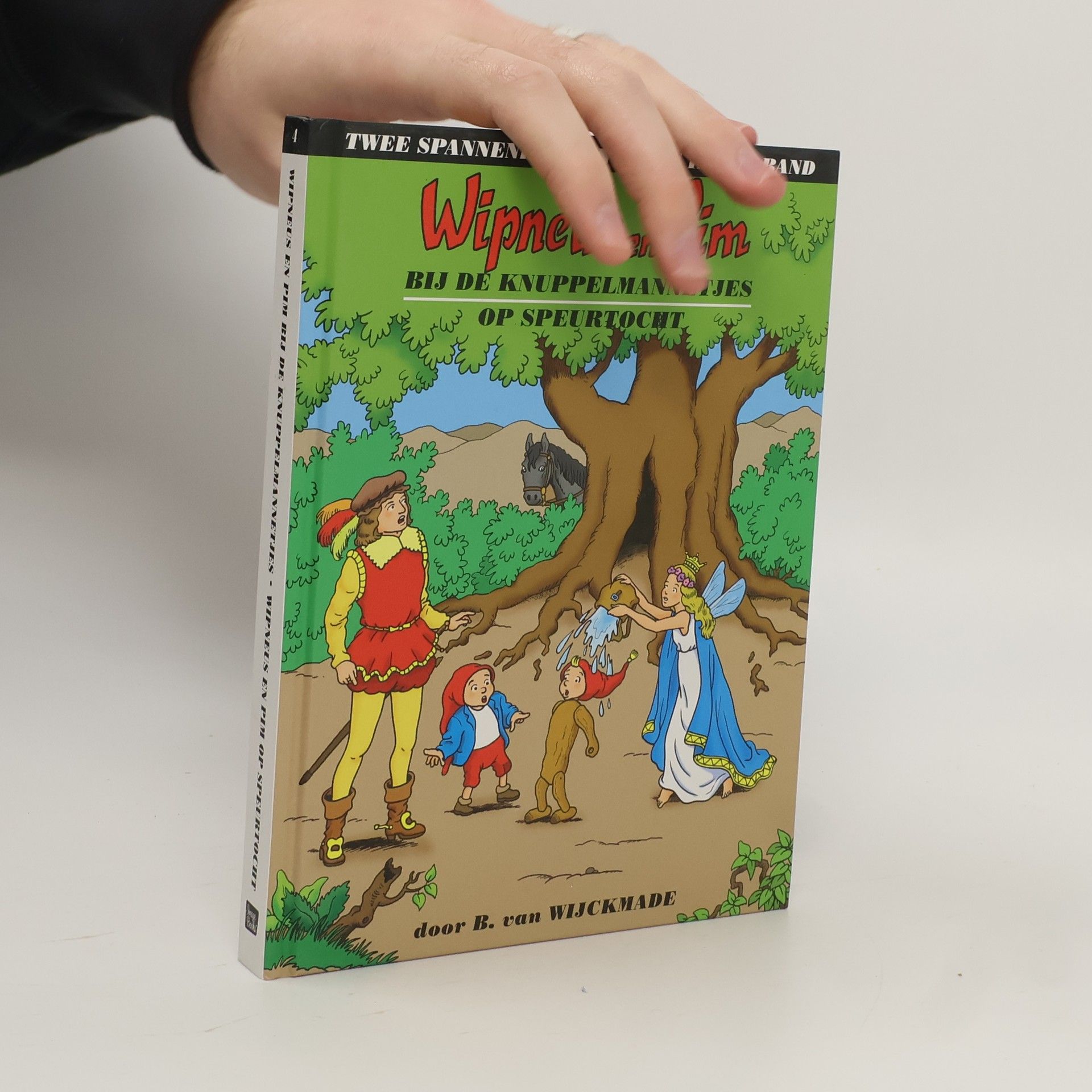 Wipneus en Pim bij de knuppelmannetjes