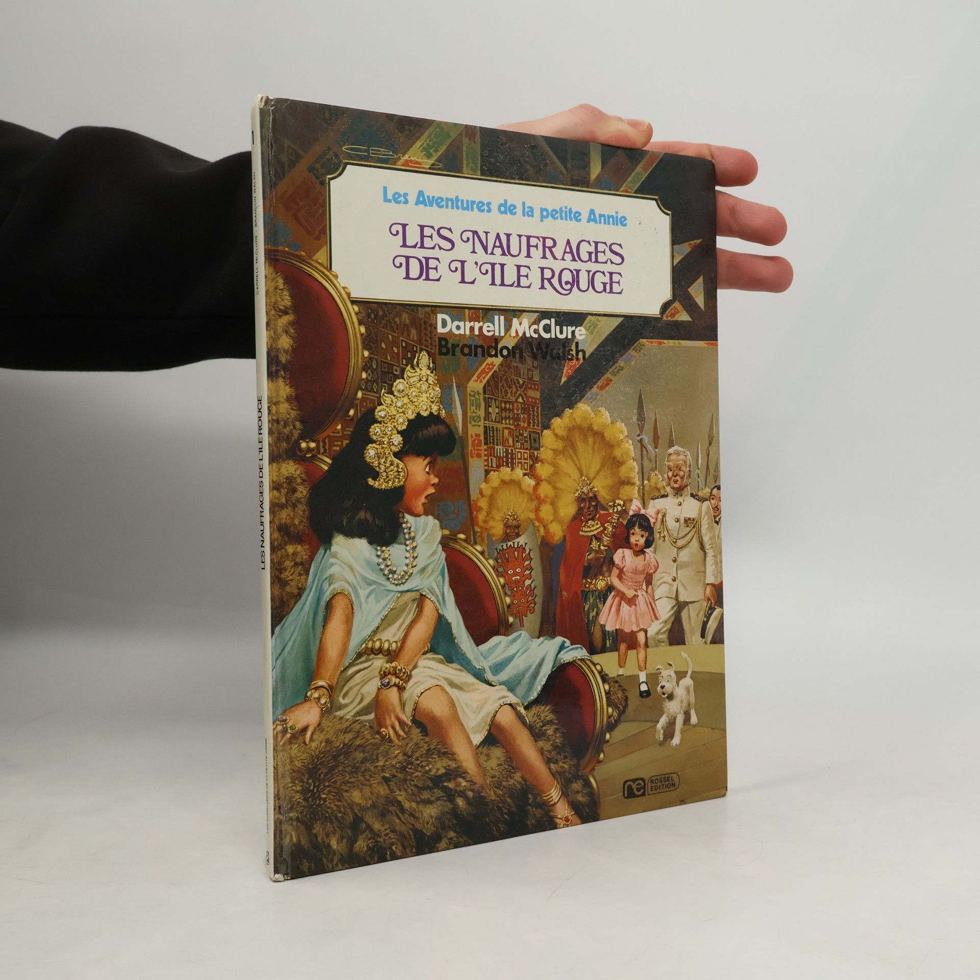 Darrell McClure Les Naufragés de l'Ile Rouge