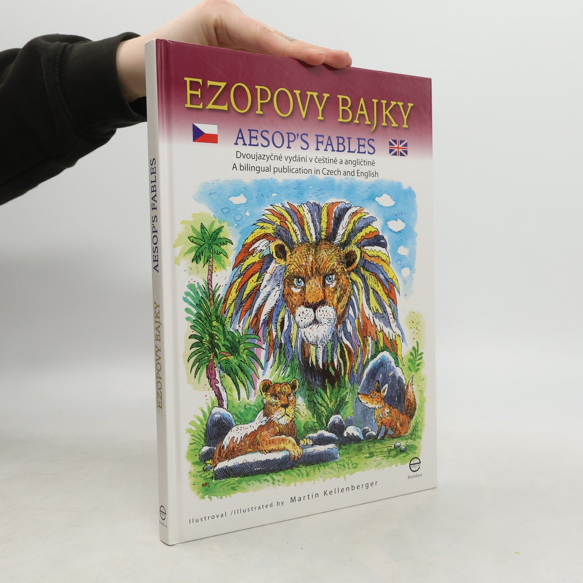Ezop Ezopovy bajky: Dvoujazyčné vydání v češtině a angličtině