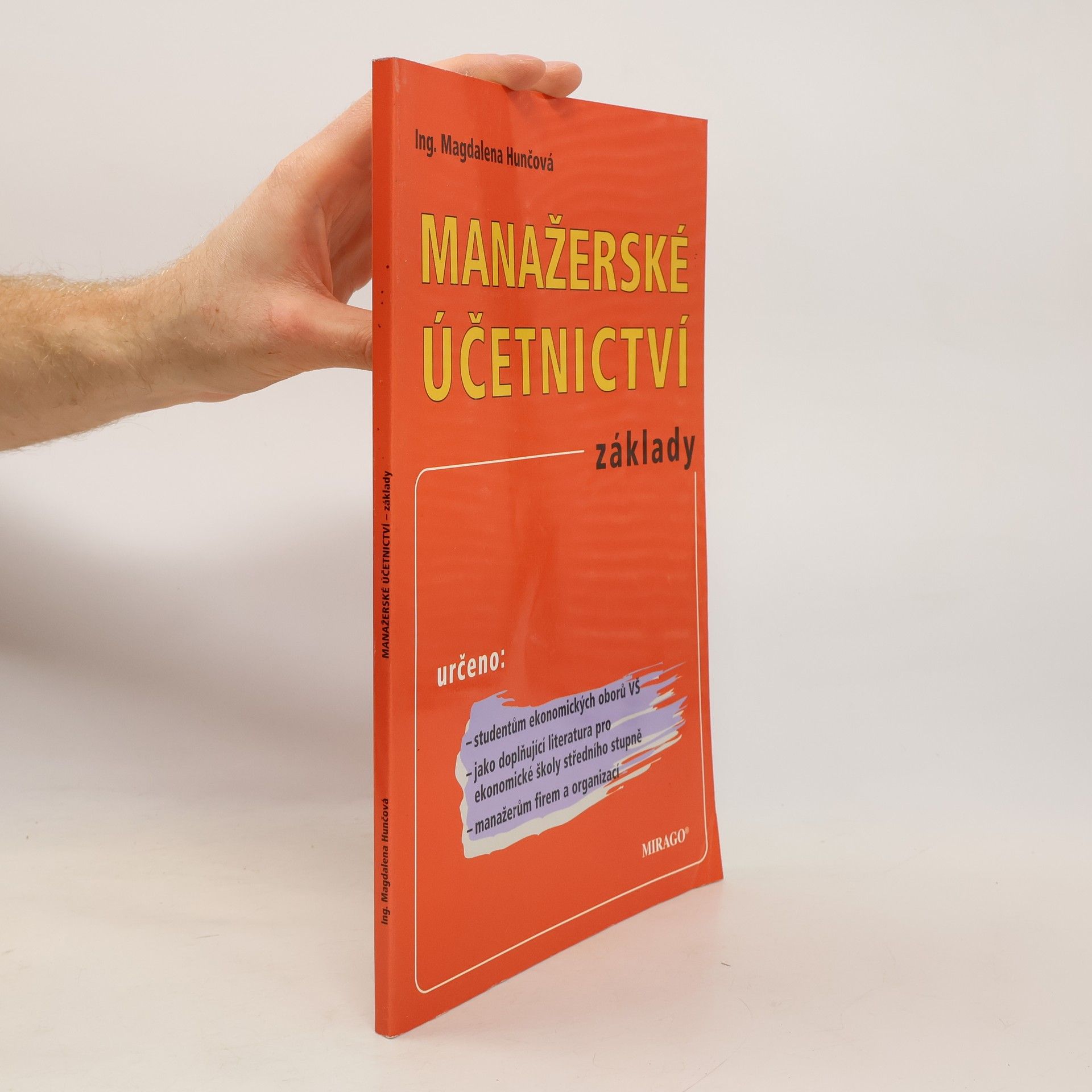 Manažerské účetnictví : základy