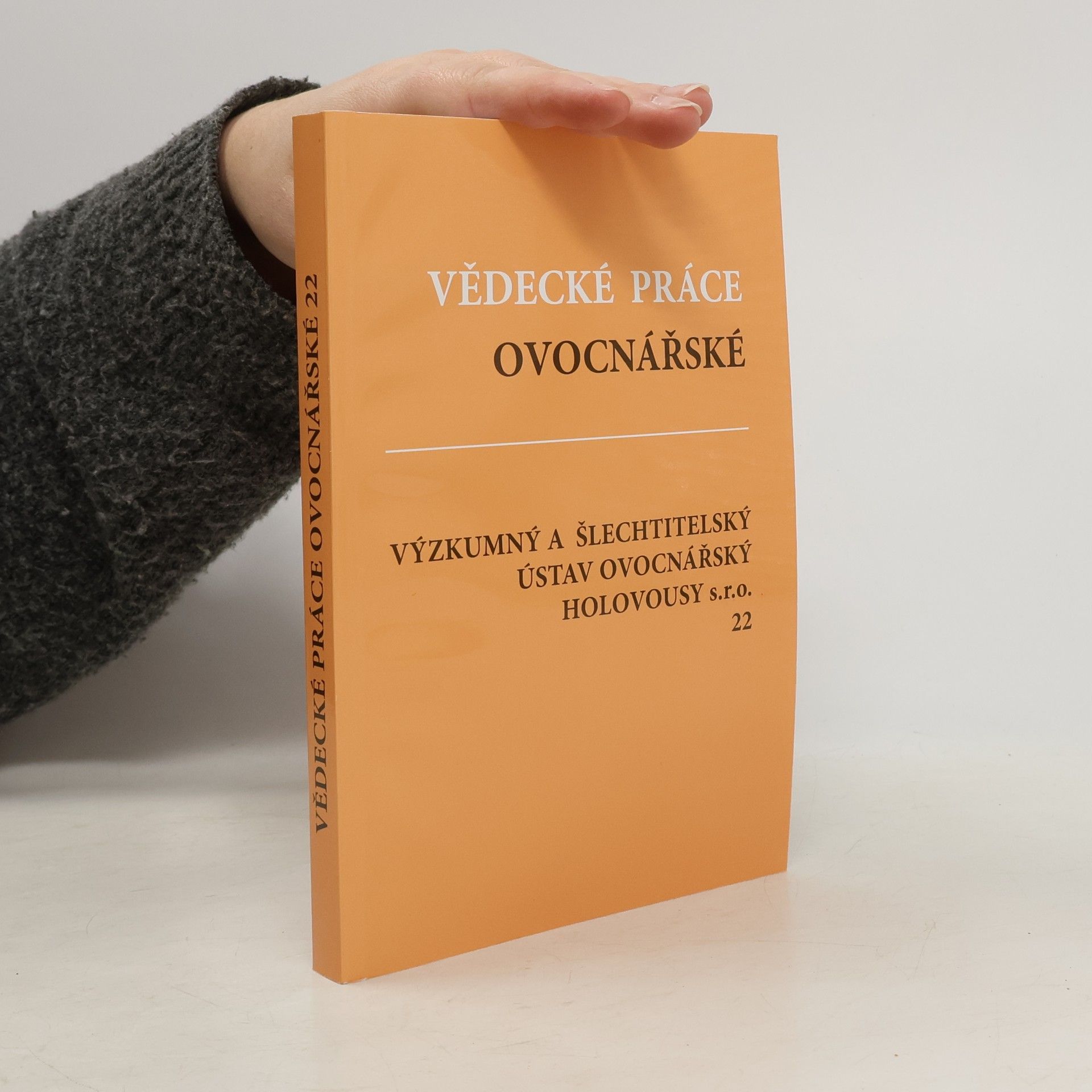 Autorenkollektiv Vědecké práce ovocnářské 22