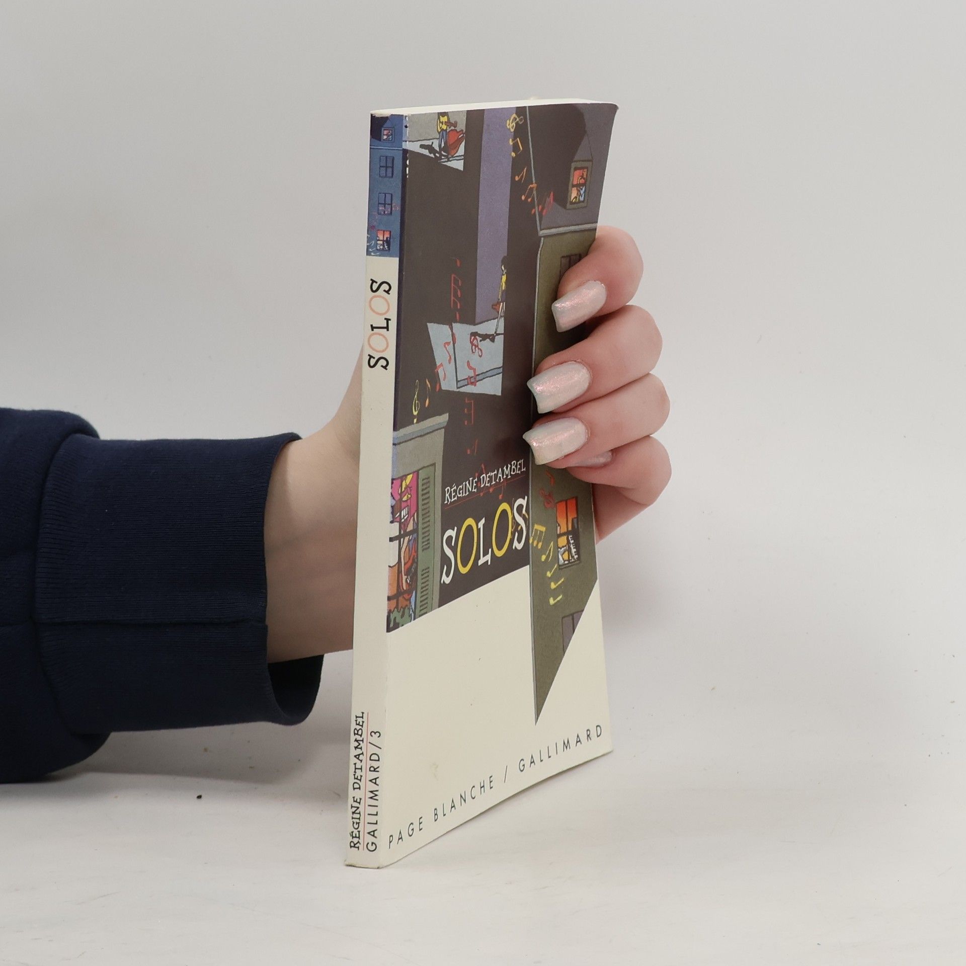 Régine Detambel Page Blanche - 3: Solos