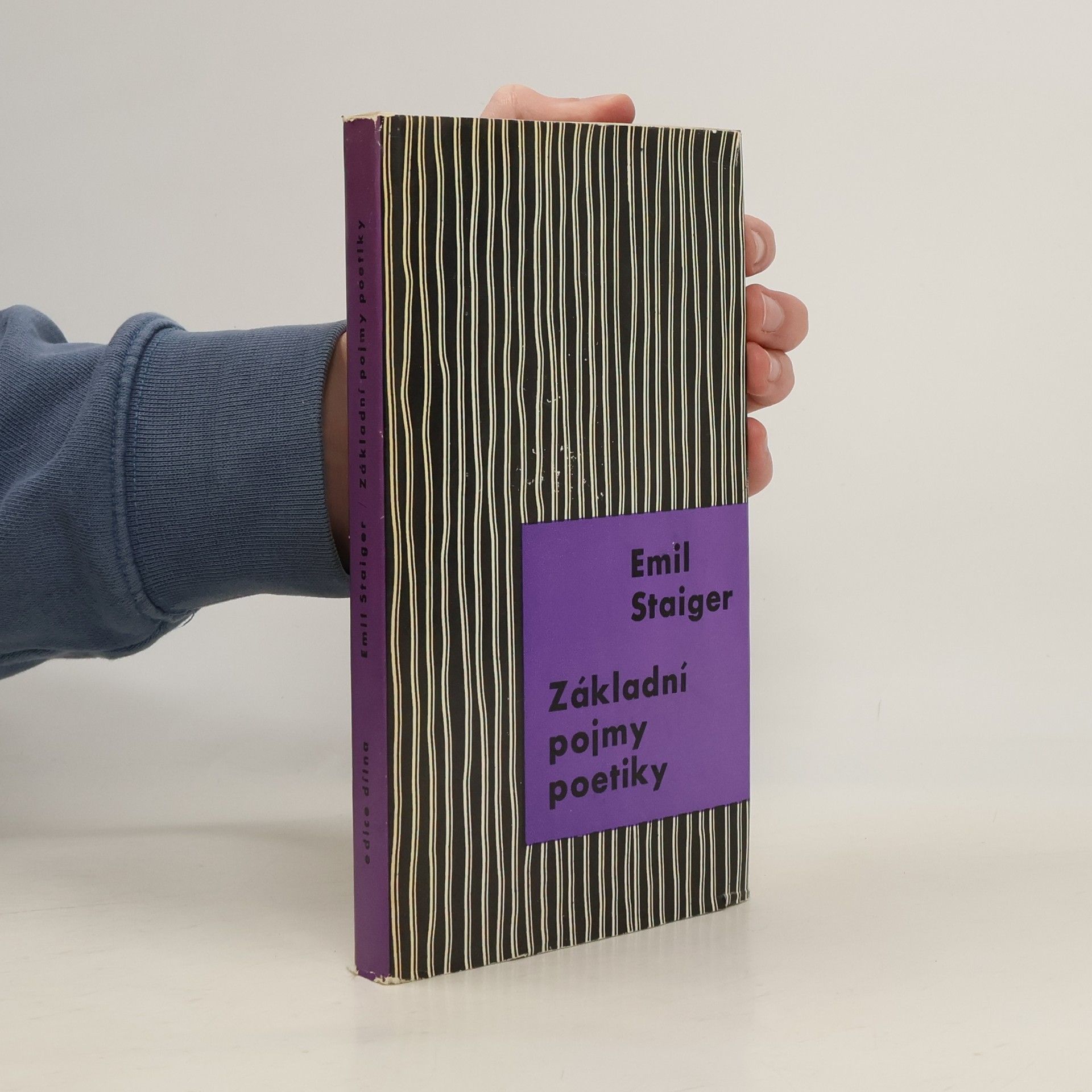 Emil Staiger Základní pojmy poetiky