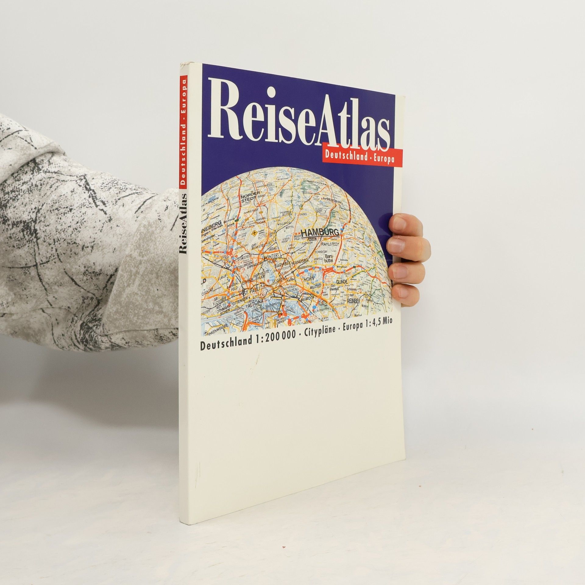 Autores varios ReiseAtlas Deutschland - Europa