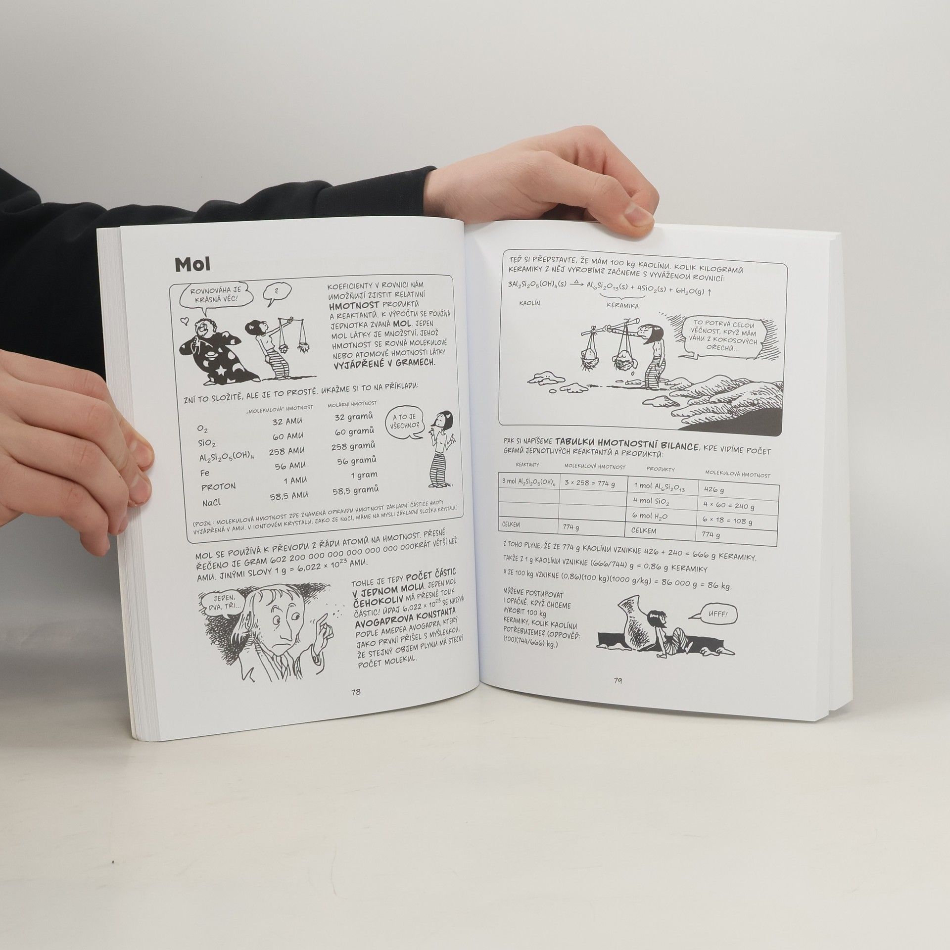 Larry Gonick Komiksová chemie