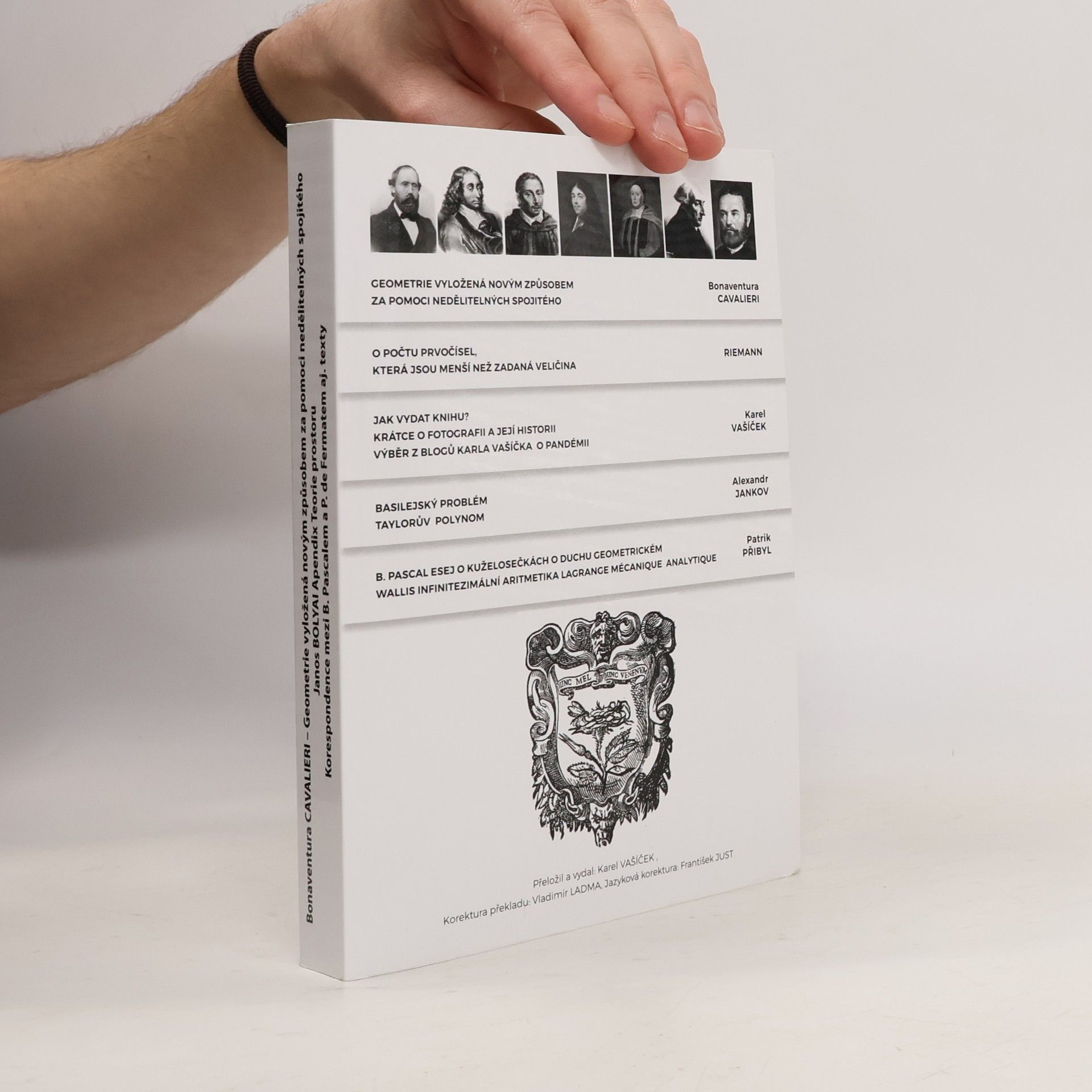 Bonaventura Cavalieri Geometrie vyložená novým způsobem za pomoci nedělitelných spojitého