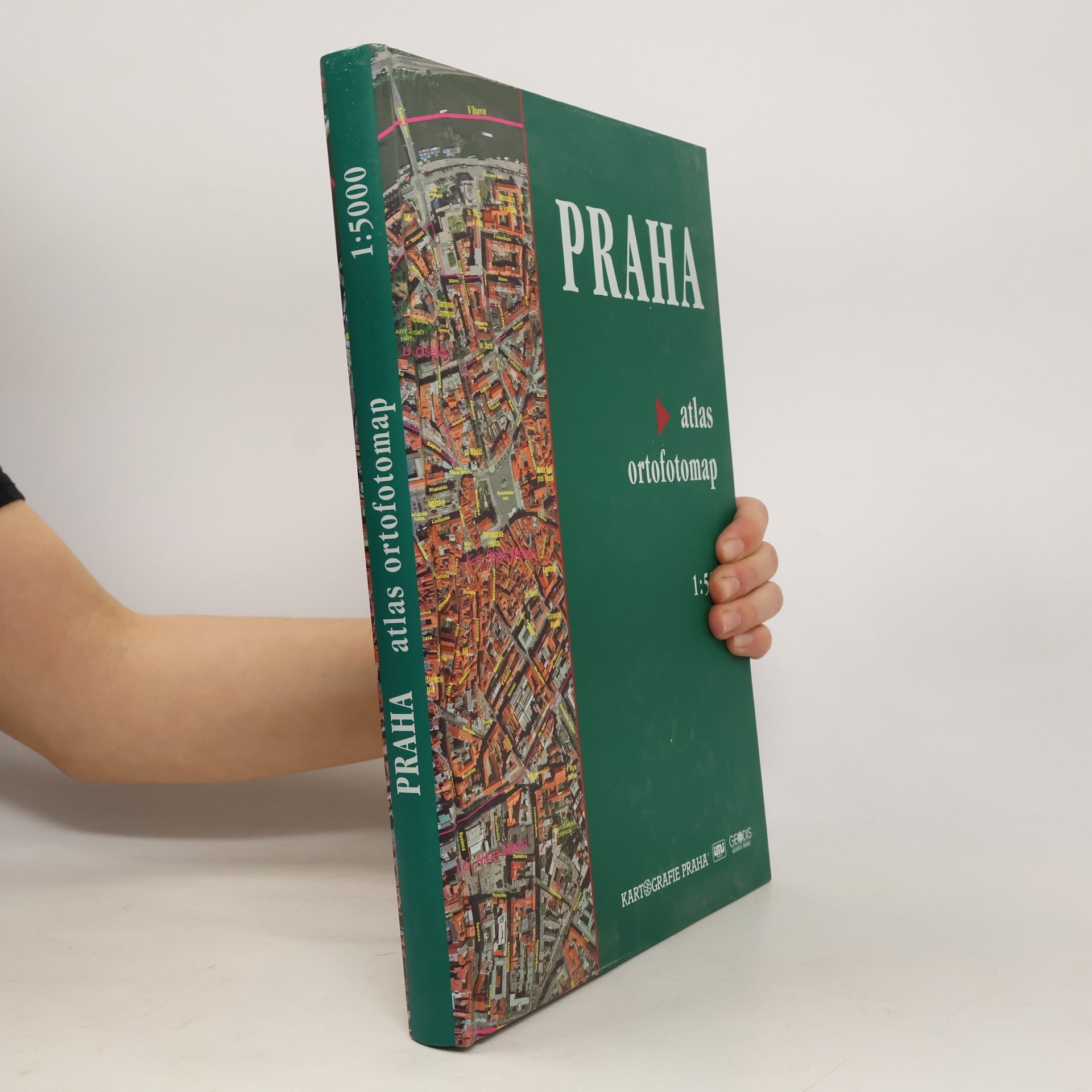 Kolektiv autorů Praha atlas ortofotomap 1:5 000