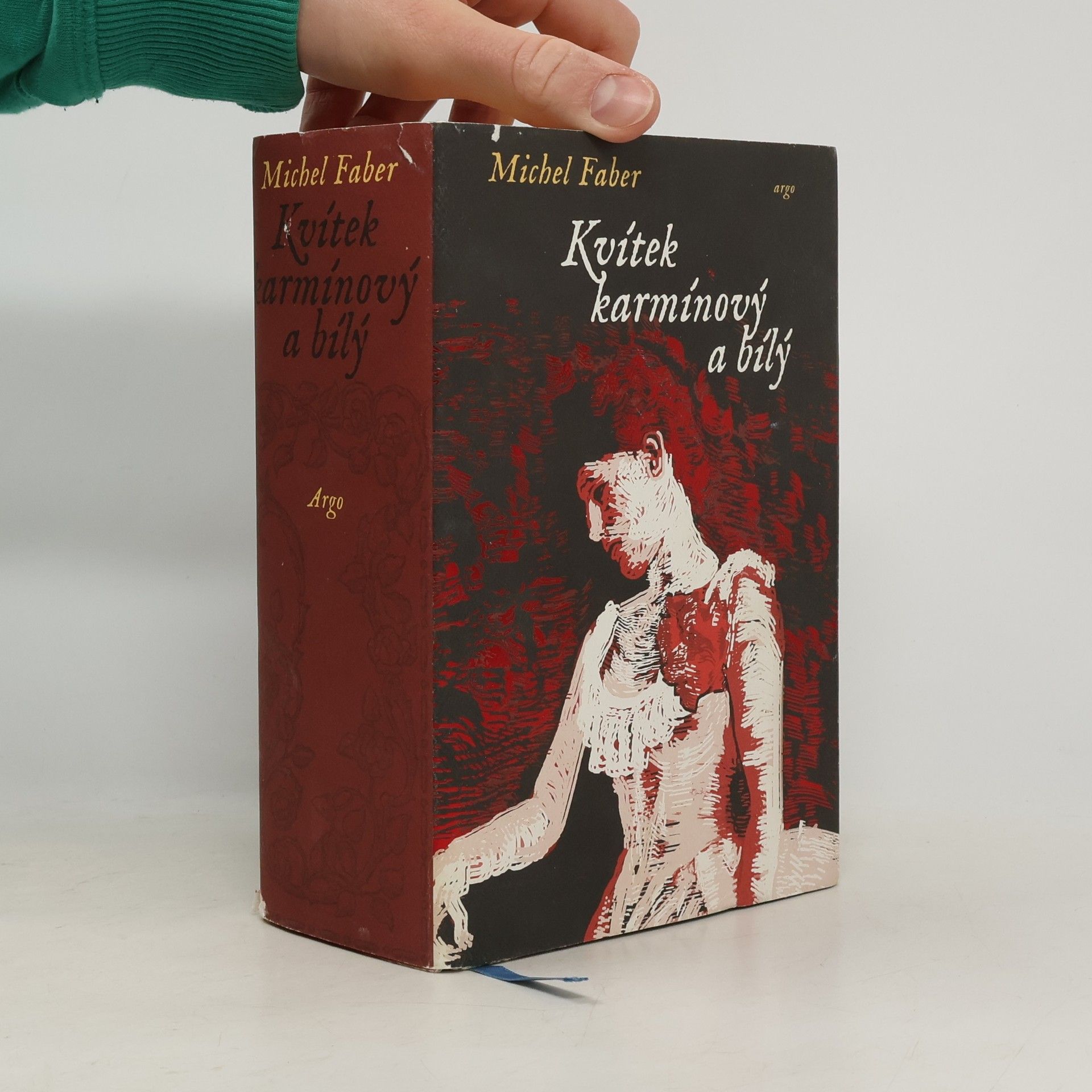 Michel Faber Kvítek karmínový a bílý