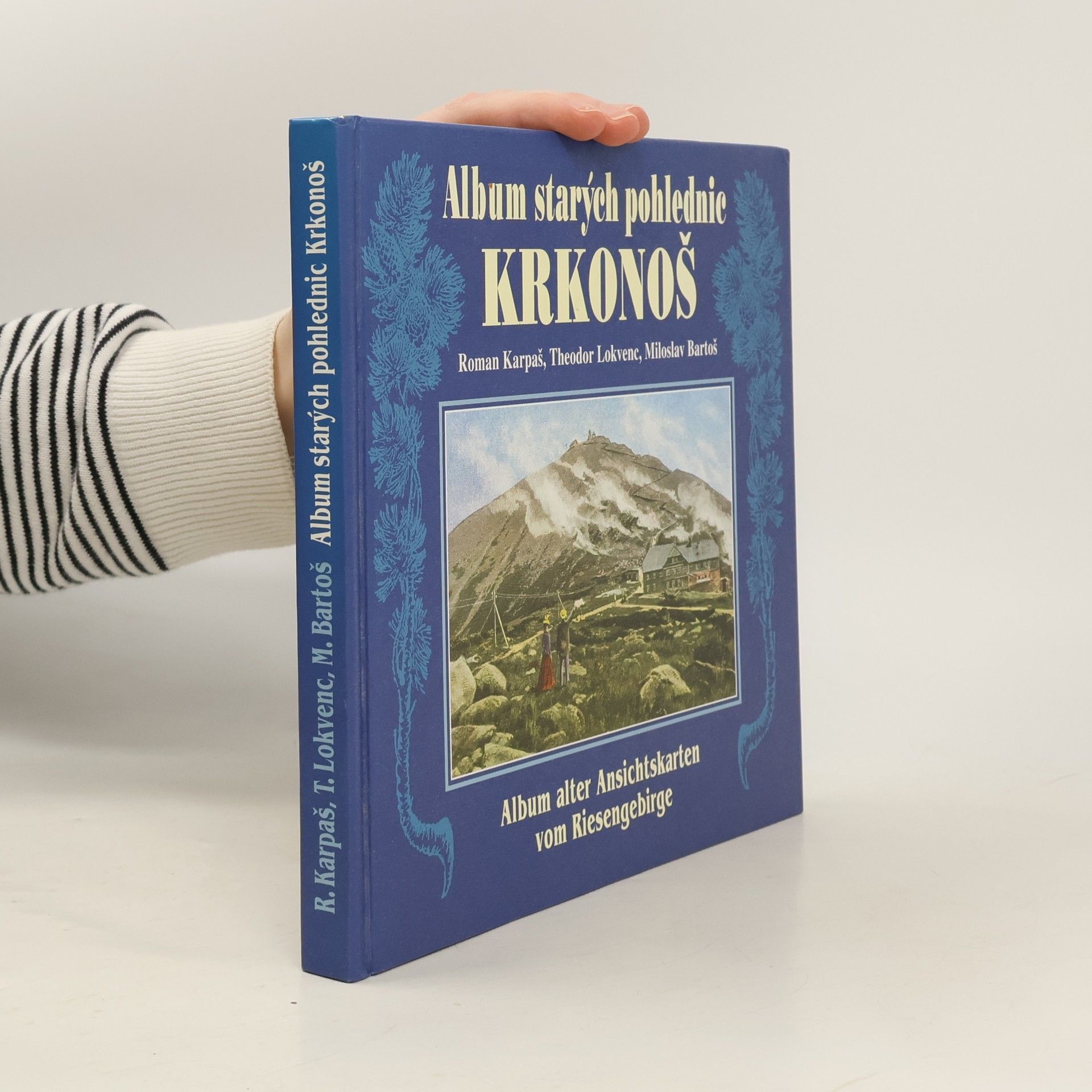 Roman Karpaš Album starých pohlednic Krkonoš