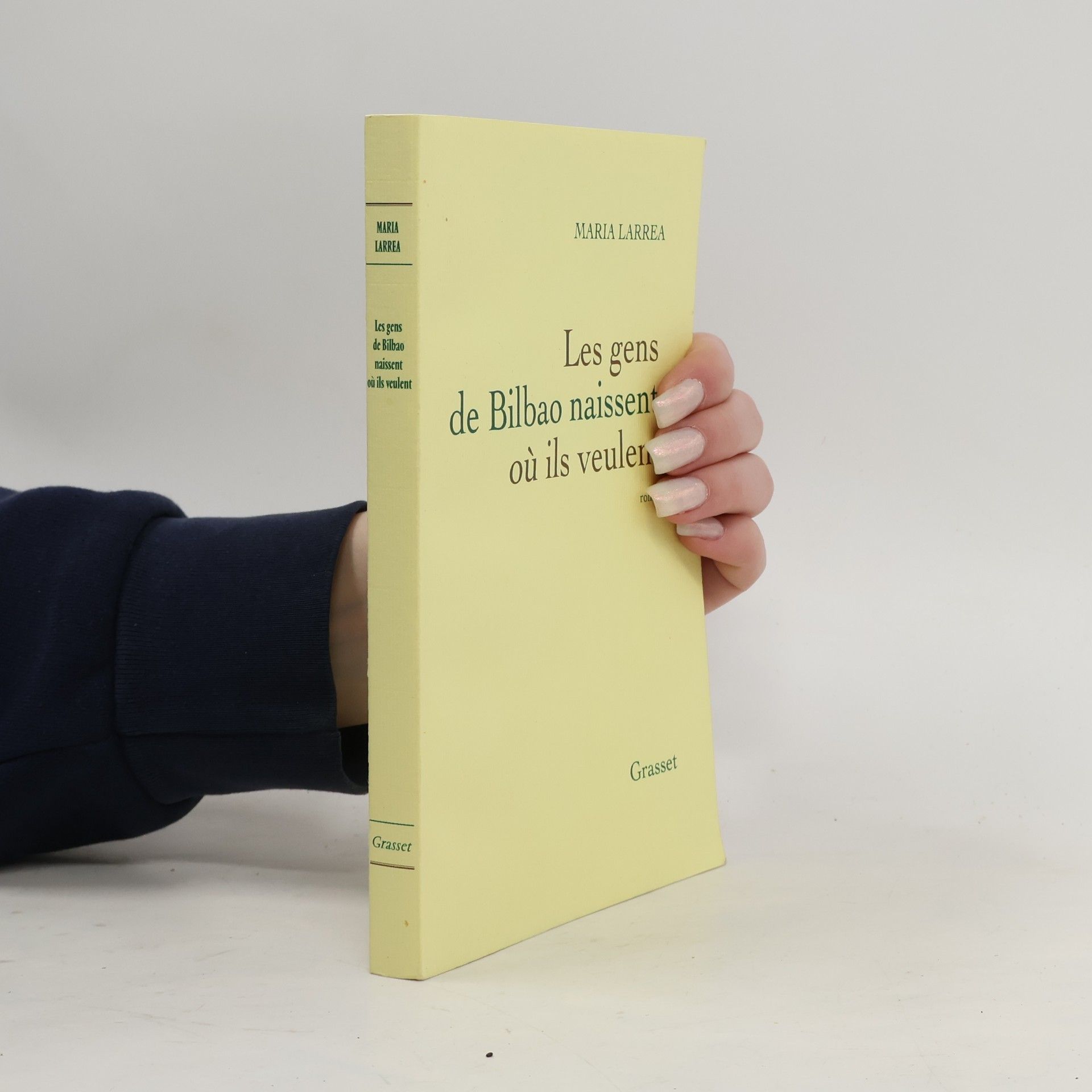 María Larrea Les gens de Bilbao naissent où ils veulent