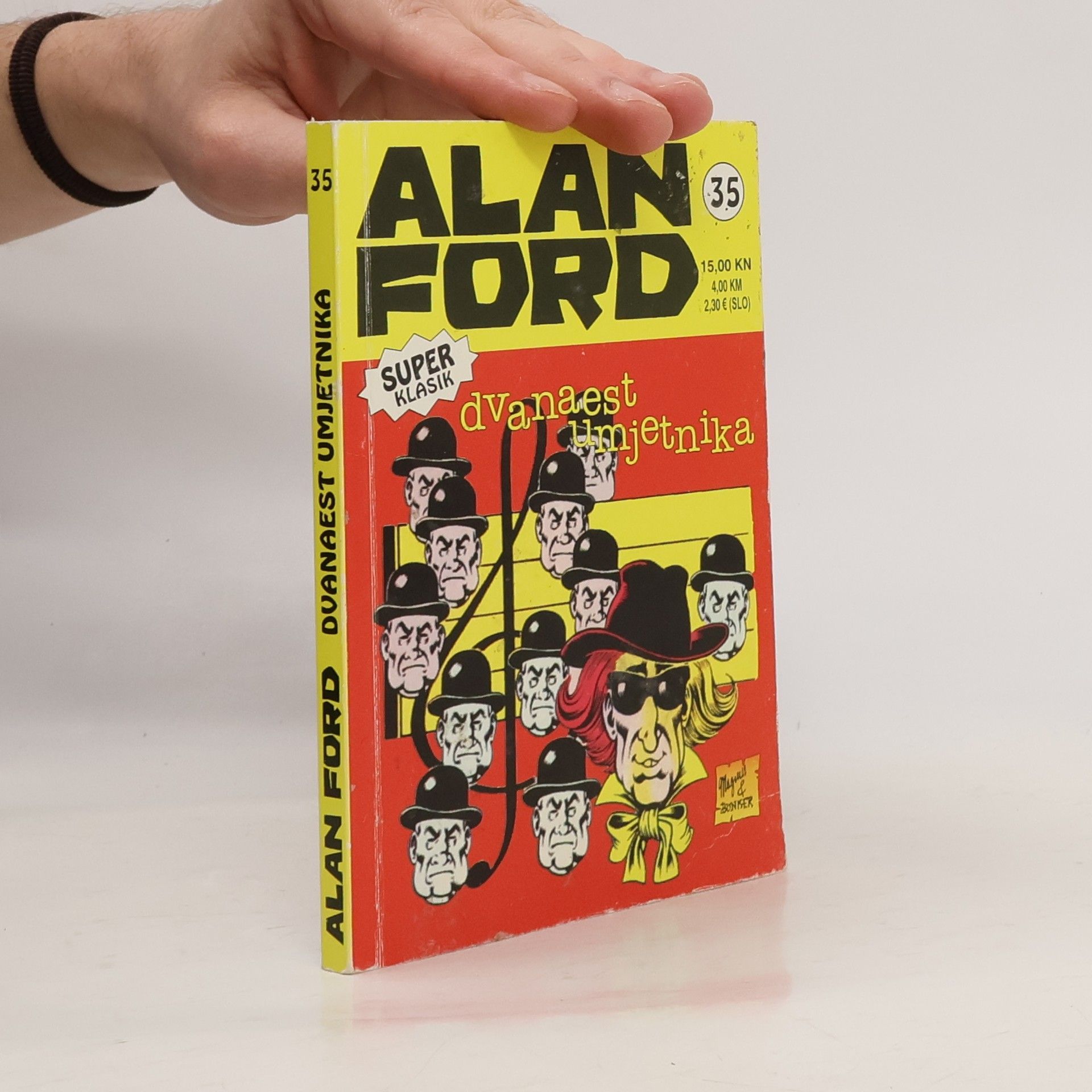 Collectif d'auteurs Alan Ford 35. Dvanast umjetnika