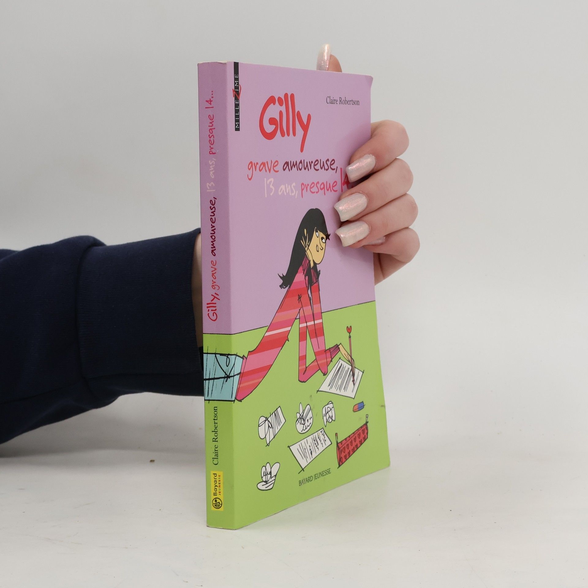 Claire Robertson Gilly grave amoureuse, 13 ans, presque 14…