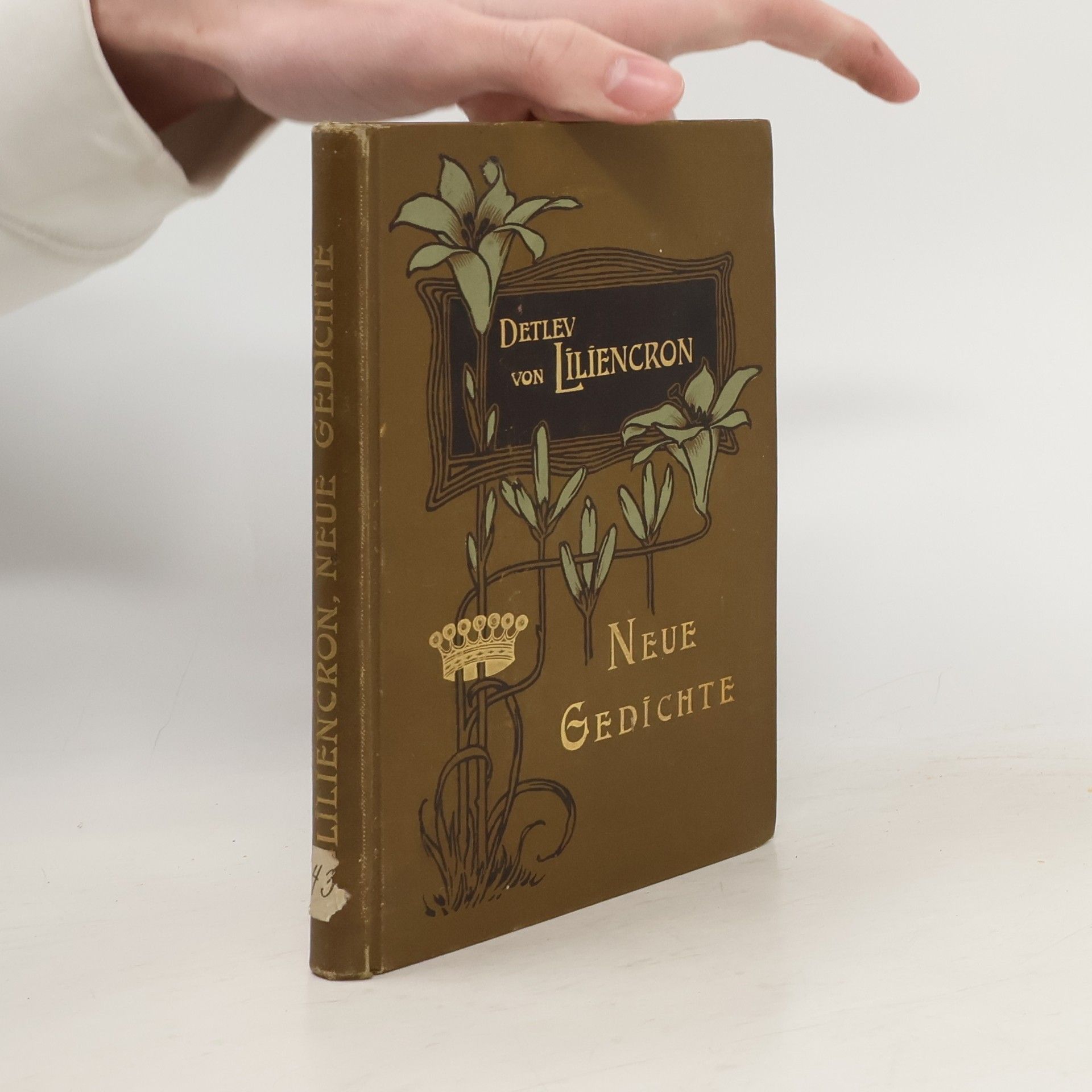 Detlev von Liliencron Neue Gedichte