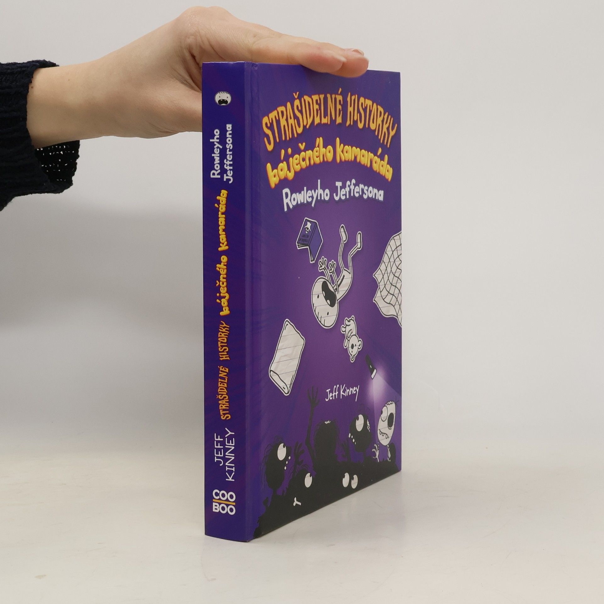 Jeff Kinney Strašidelné historky báječného kamaráda Rowleyho Jeffersona