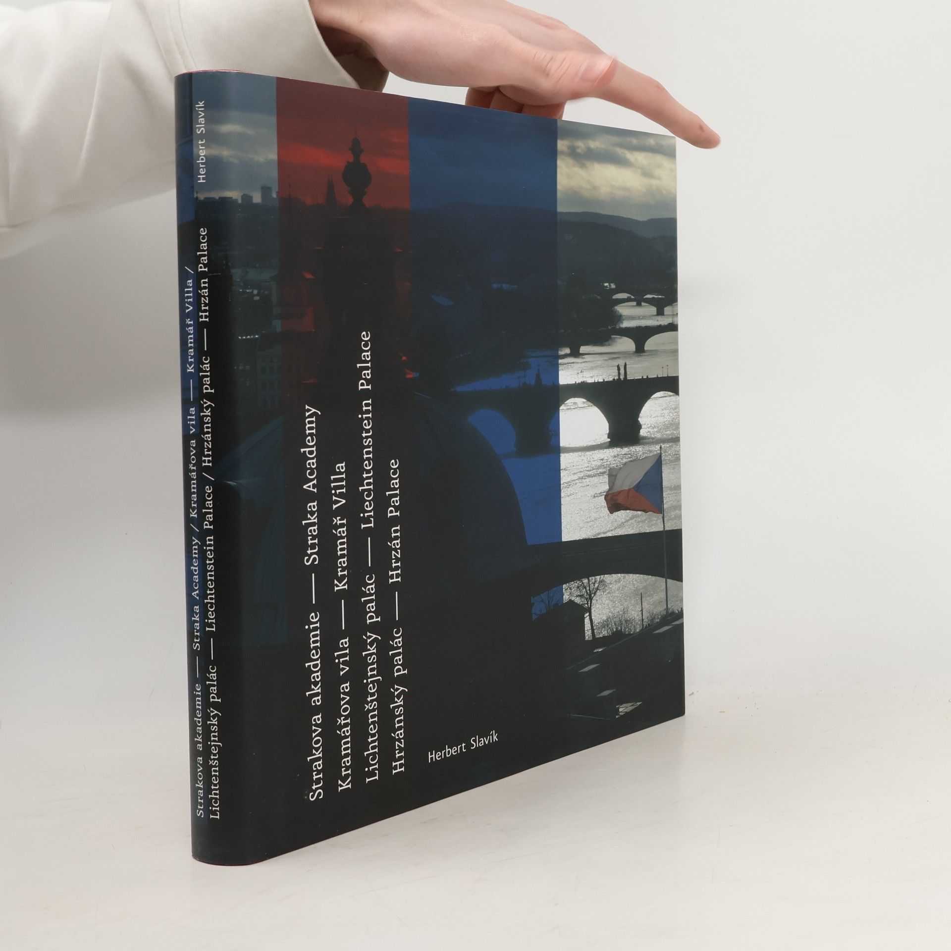Strakova akademie - Kramářova vila - Lichtenštejnský palác - Hrzánský palác. Straka Academy - Kramář Villa - Liechtenstein Palace - Hrzán Palace