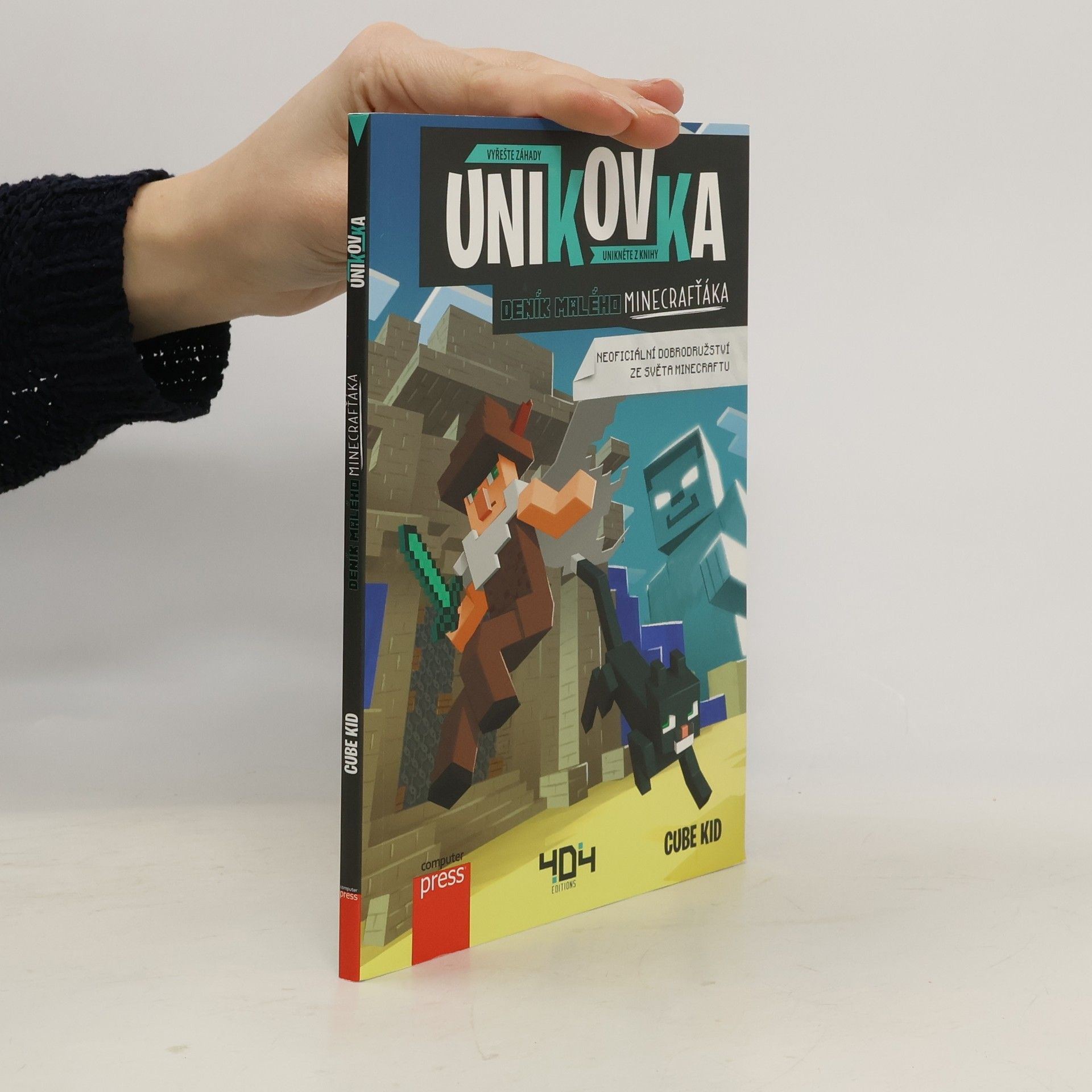 Cube Kid Deník malého minecrafťáka - únikovka