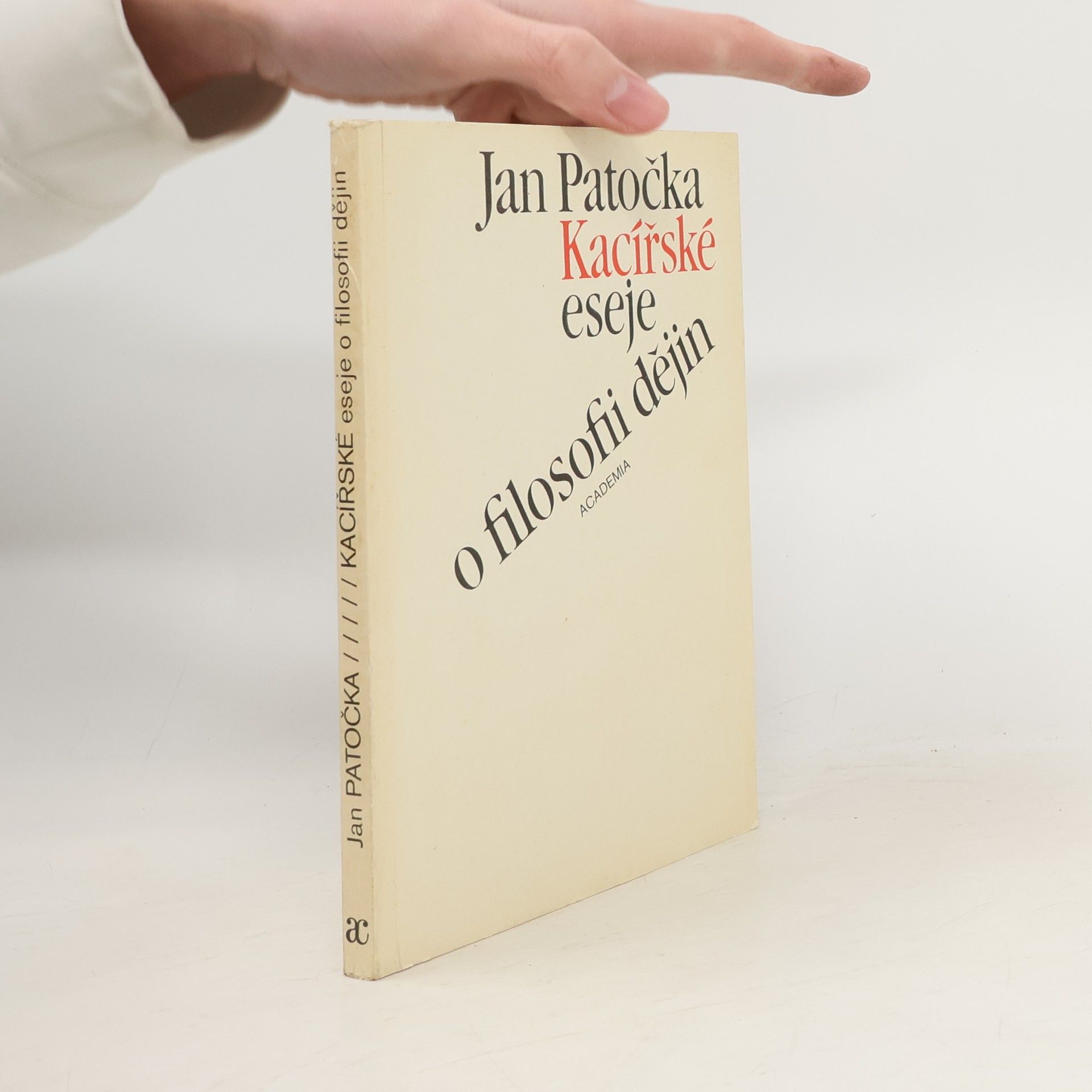 Jan Patočka Kacířské eseje o filosofii dějin