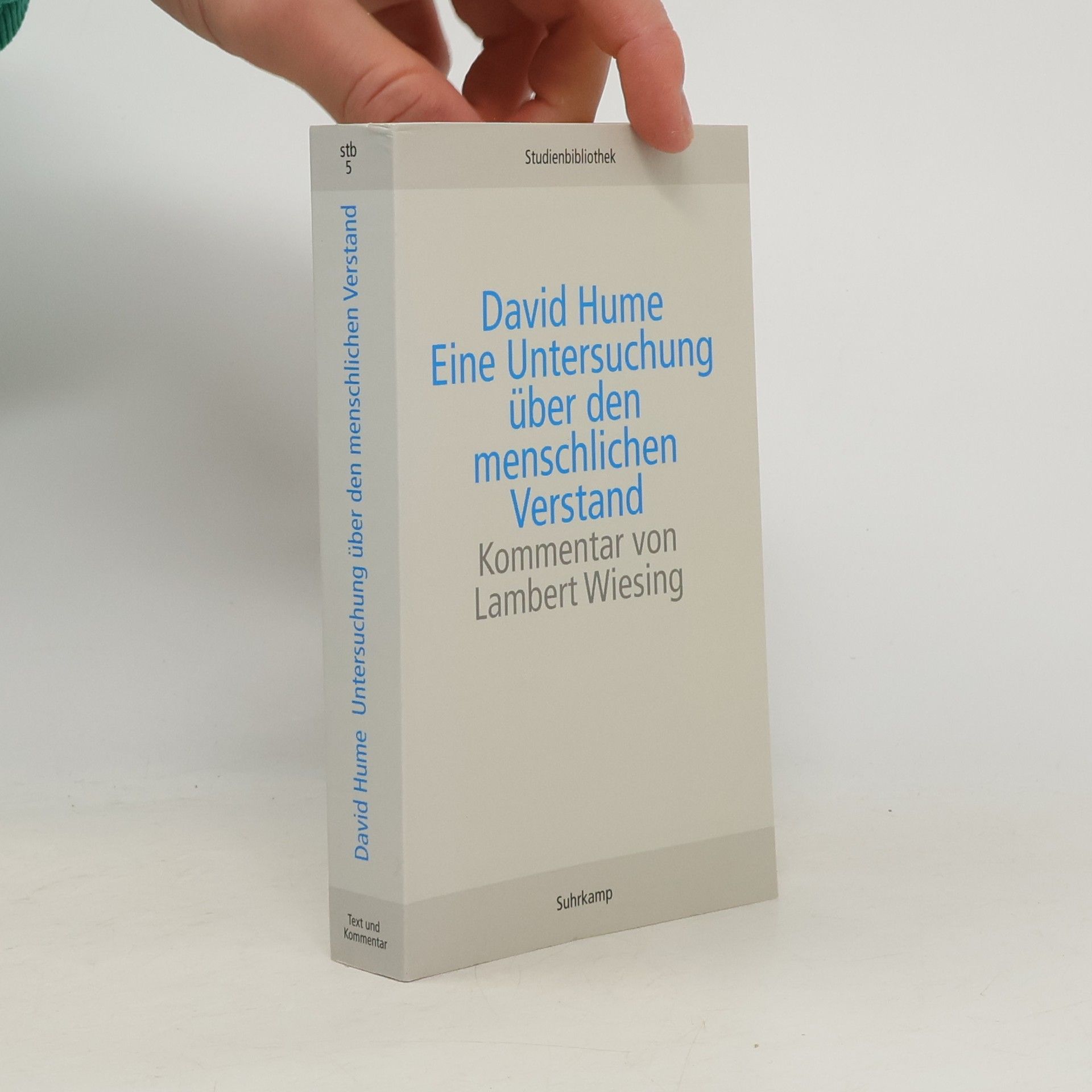 David Hume, Eine Untersuchung über den menschlichen Verstand