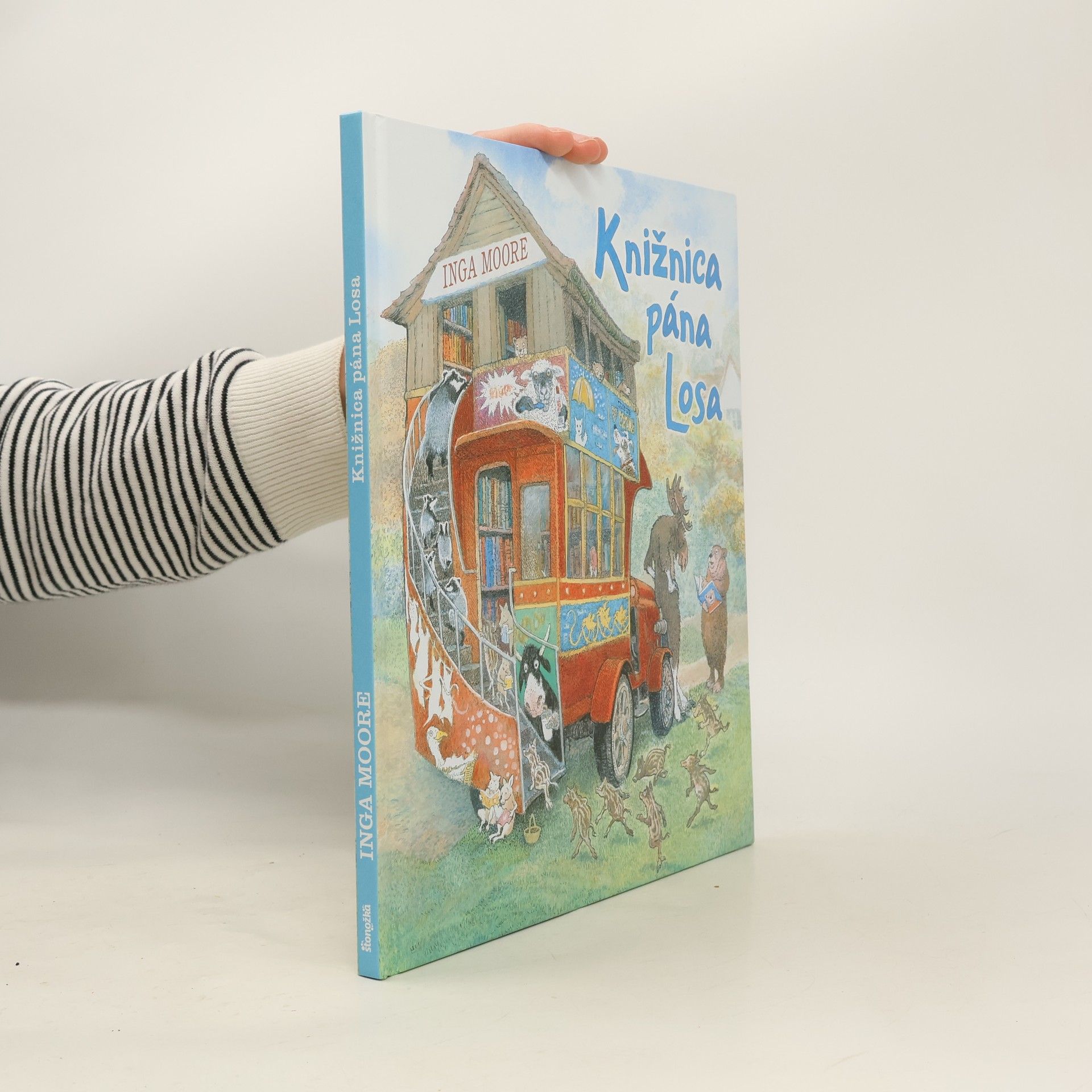 Inga Moore Knižnica pána Losa