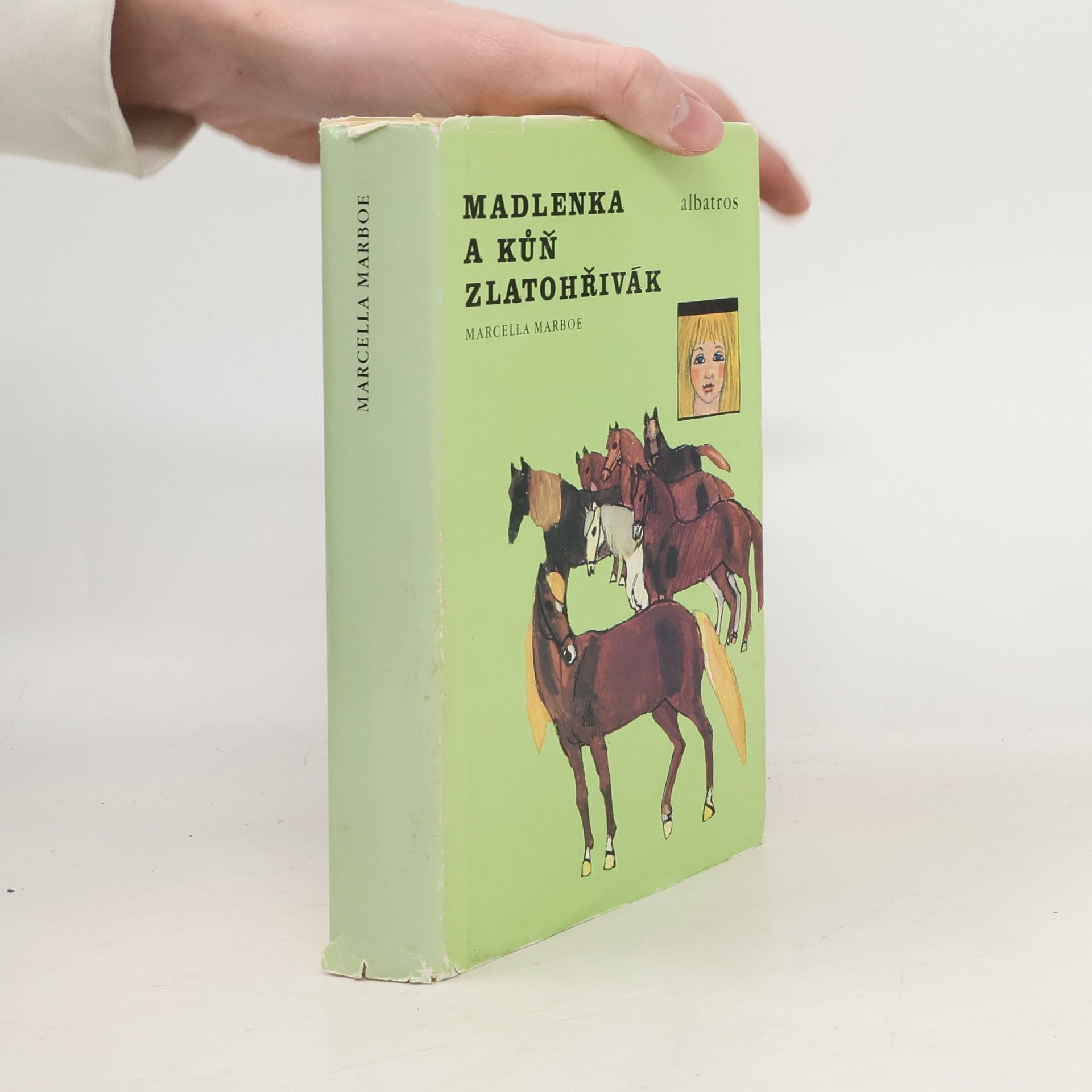 Marcella Marboe-Hrabincová Madlenka a kůň Zlatohřivák