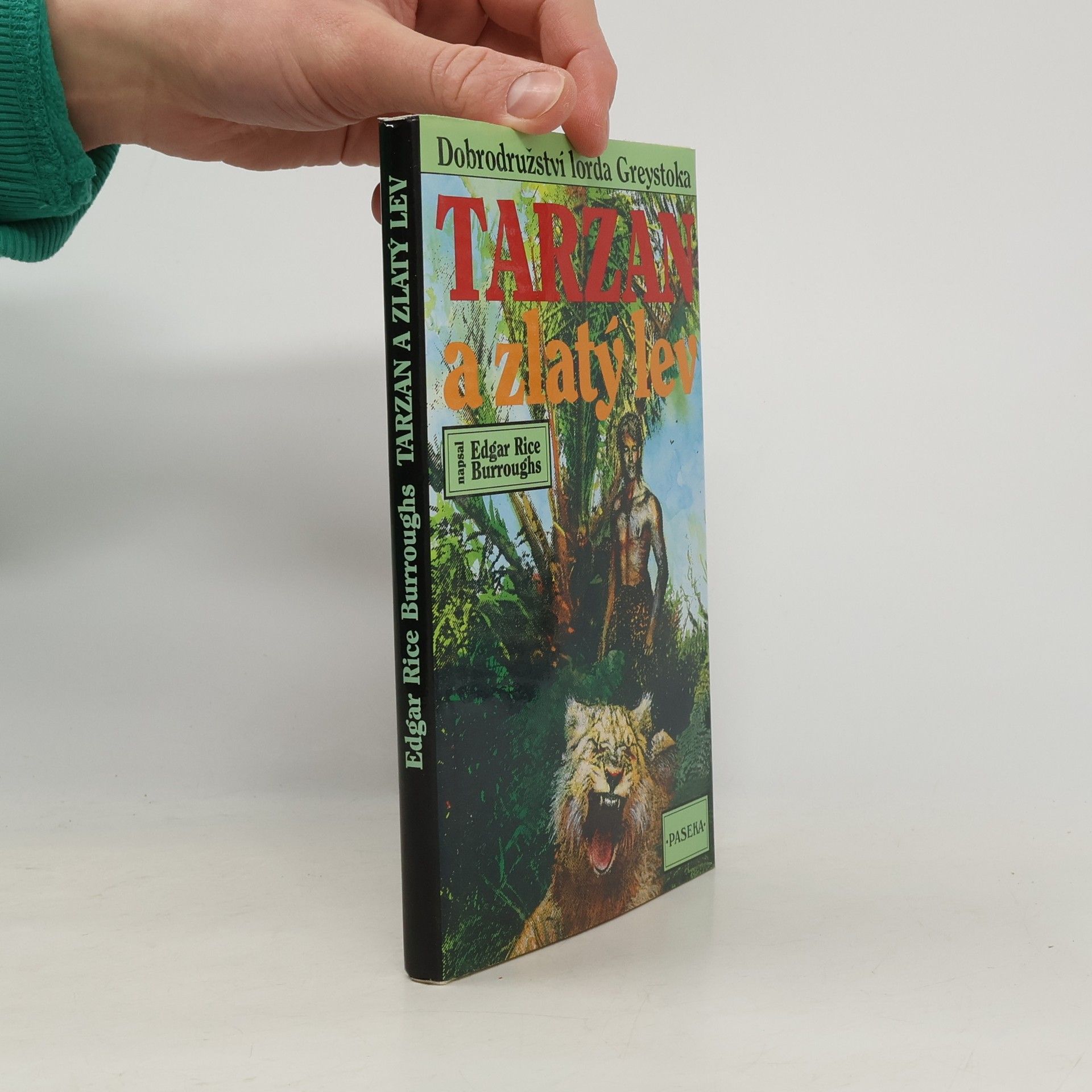 Edgar Rice Burroughs Tarzan a zlatý lev